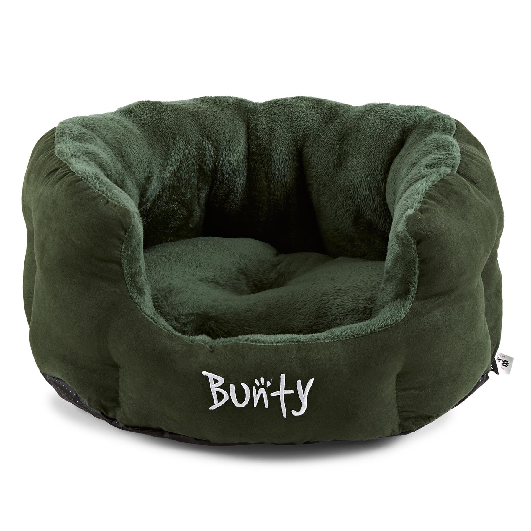 Bunty Dog Bed Cat Beds Soft Washable Fleece Removable Puppy Cushion Pet Oval - Picture 11 of 26