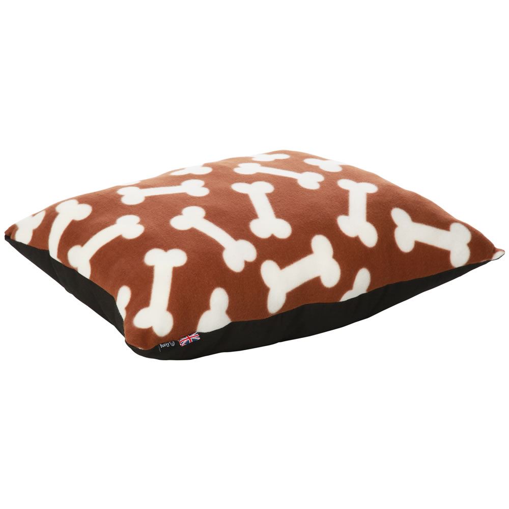 Boneo Dog Bed Cushion Soft Washable Fleece Fur Warm Pet Pillow Basket Insert - Picture 3 of 5