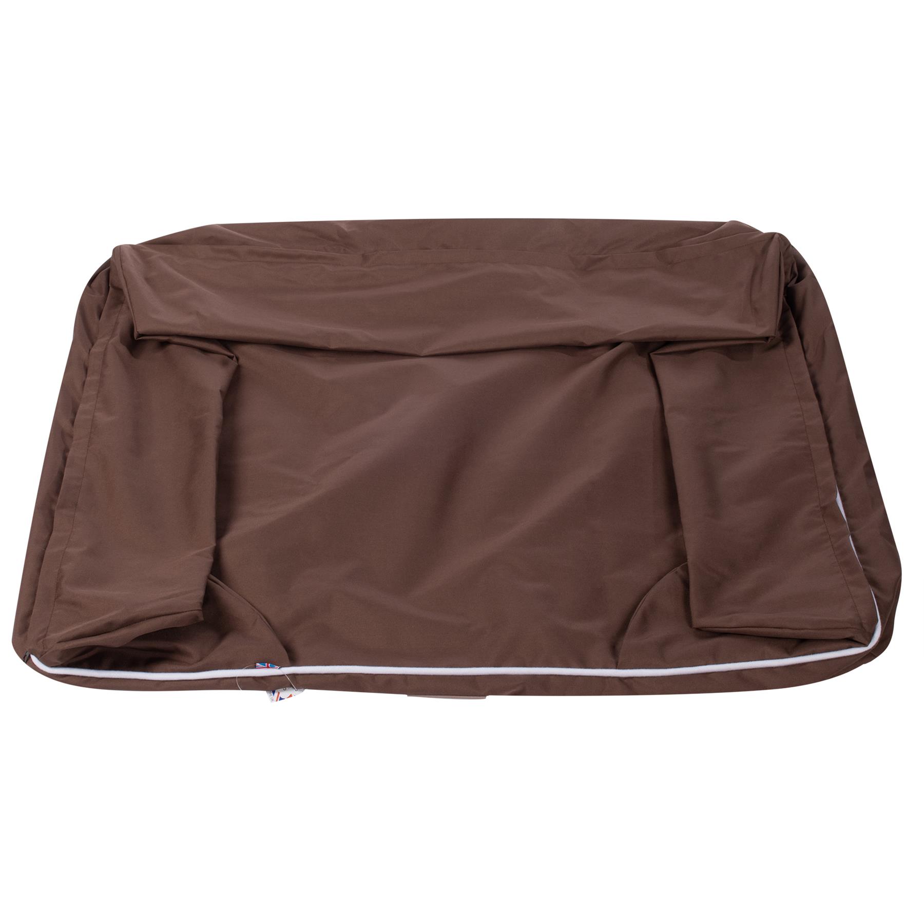 Pet Cat Dog Bed Washable Removable Cover Thick Padded Base Water Resistant S M L - Picture 33 of 46