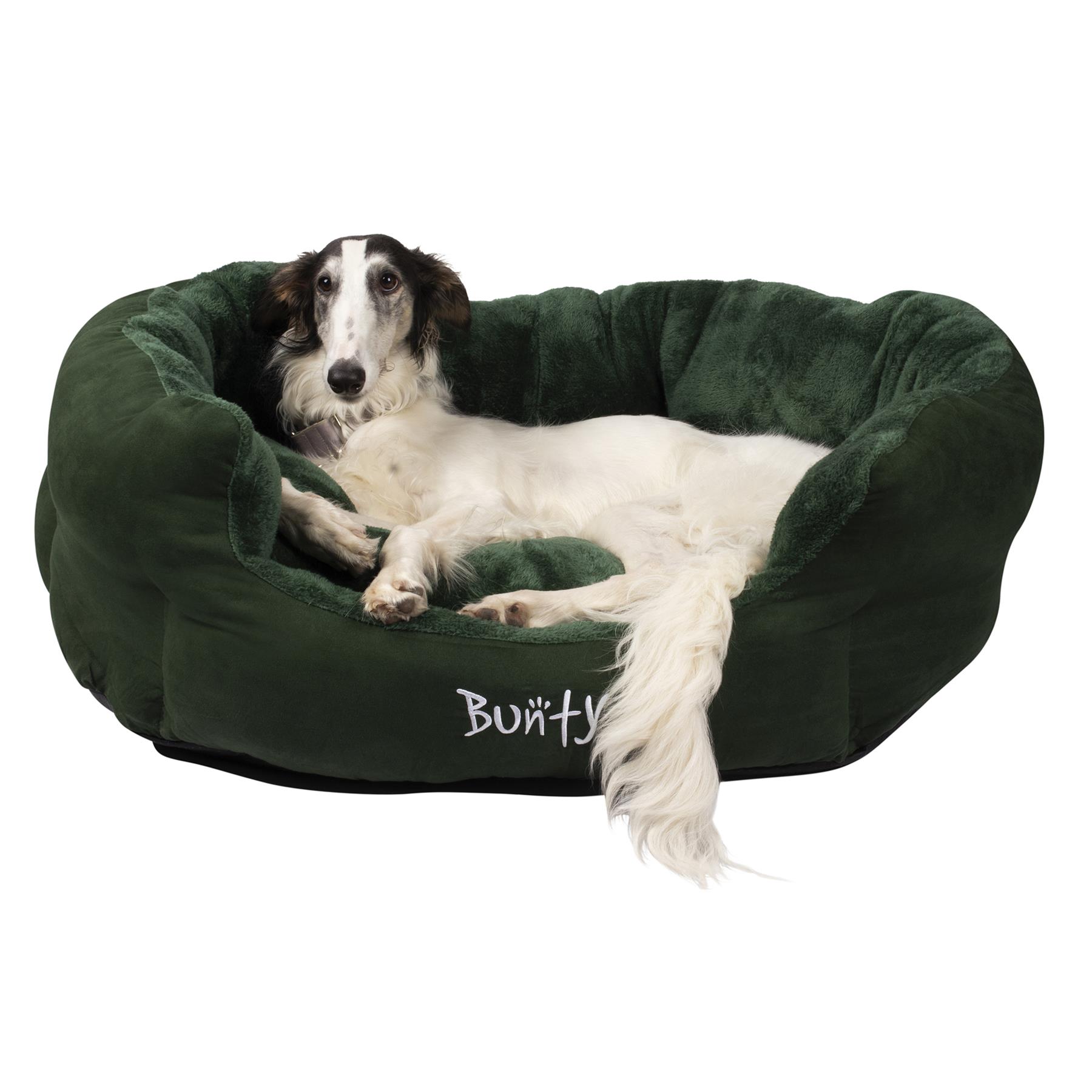 Bunty Dog Bed Cat Beds Soft Washable Fleece Removable Puppy Cushion Pet Oval - Picture 26 of 26
