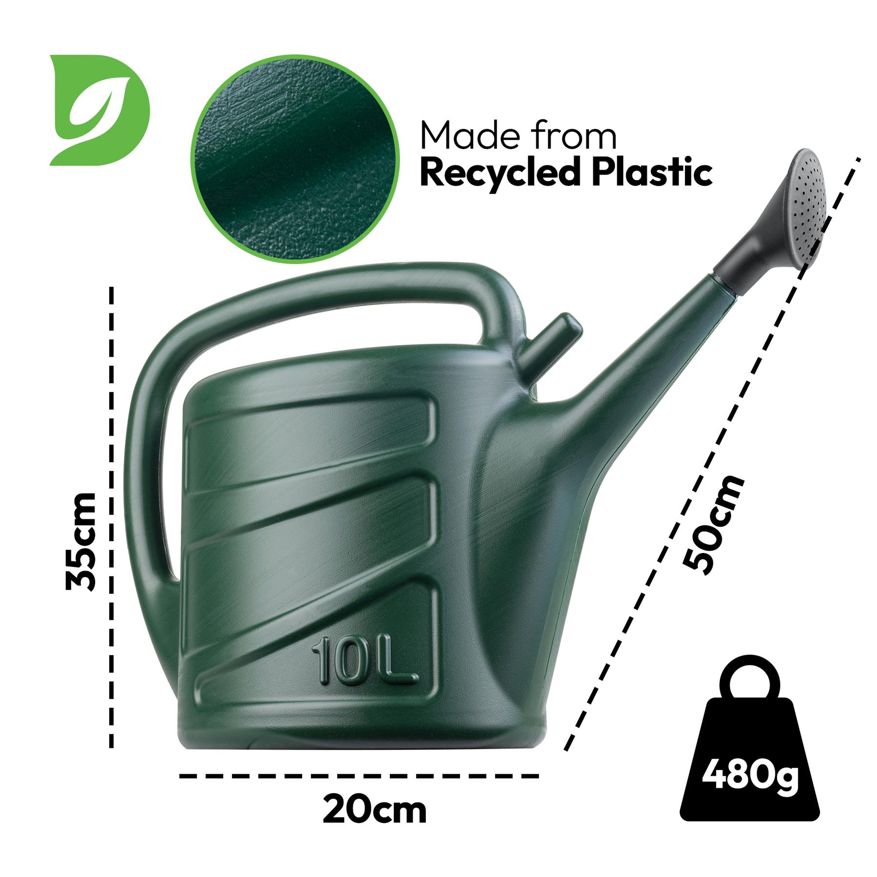 Watering Can Rose Head Detachable, Indoor & Outdoor Water Can 10L / 7L / 6L / 5L - Produktbild 3