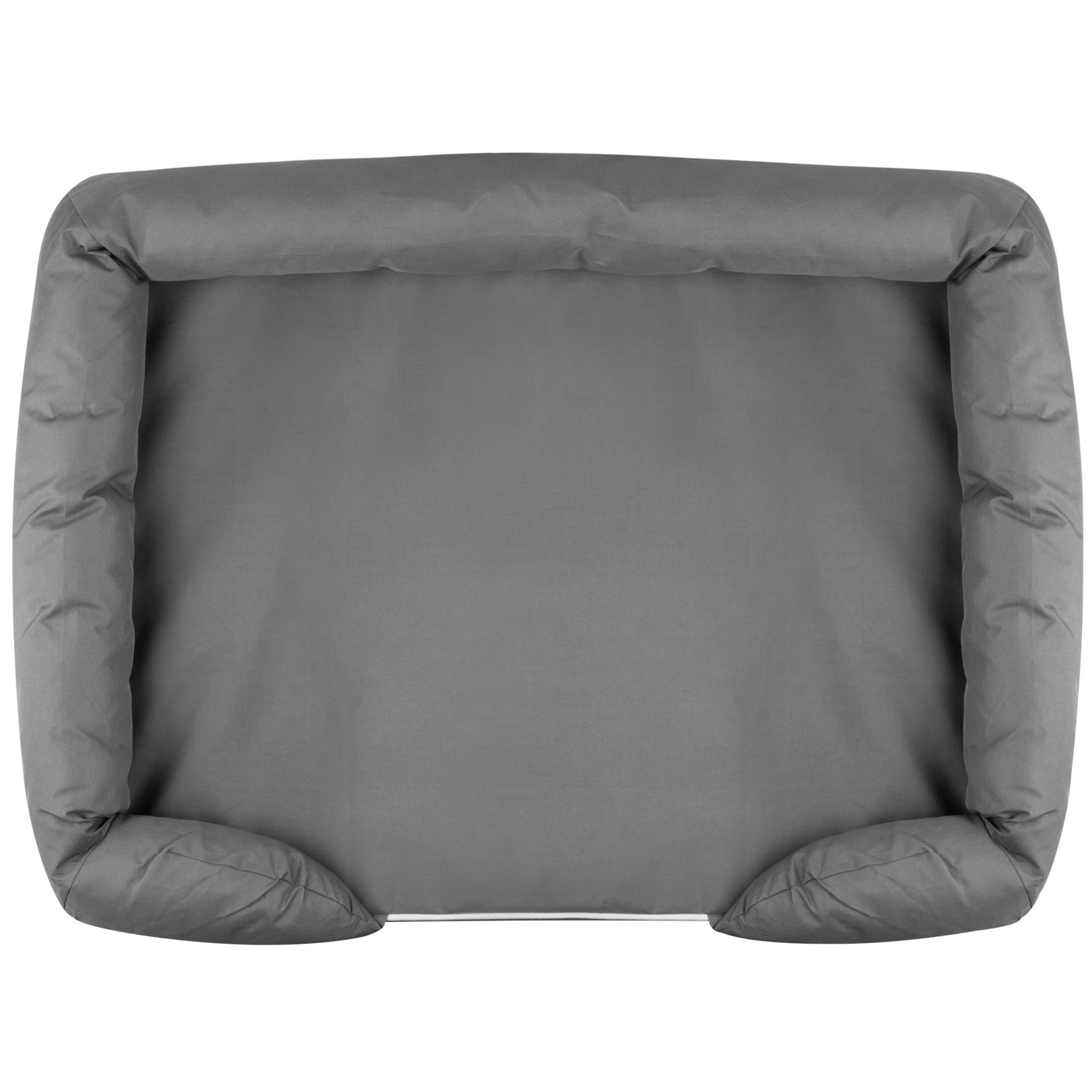 Pet Cat Dog Bed Washable Removable Cover Thick Padded Base Water Resistant S M L - Picture 39 of 46