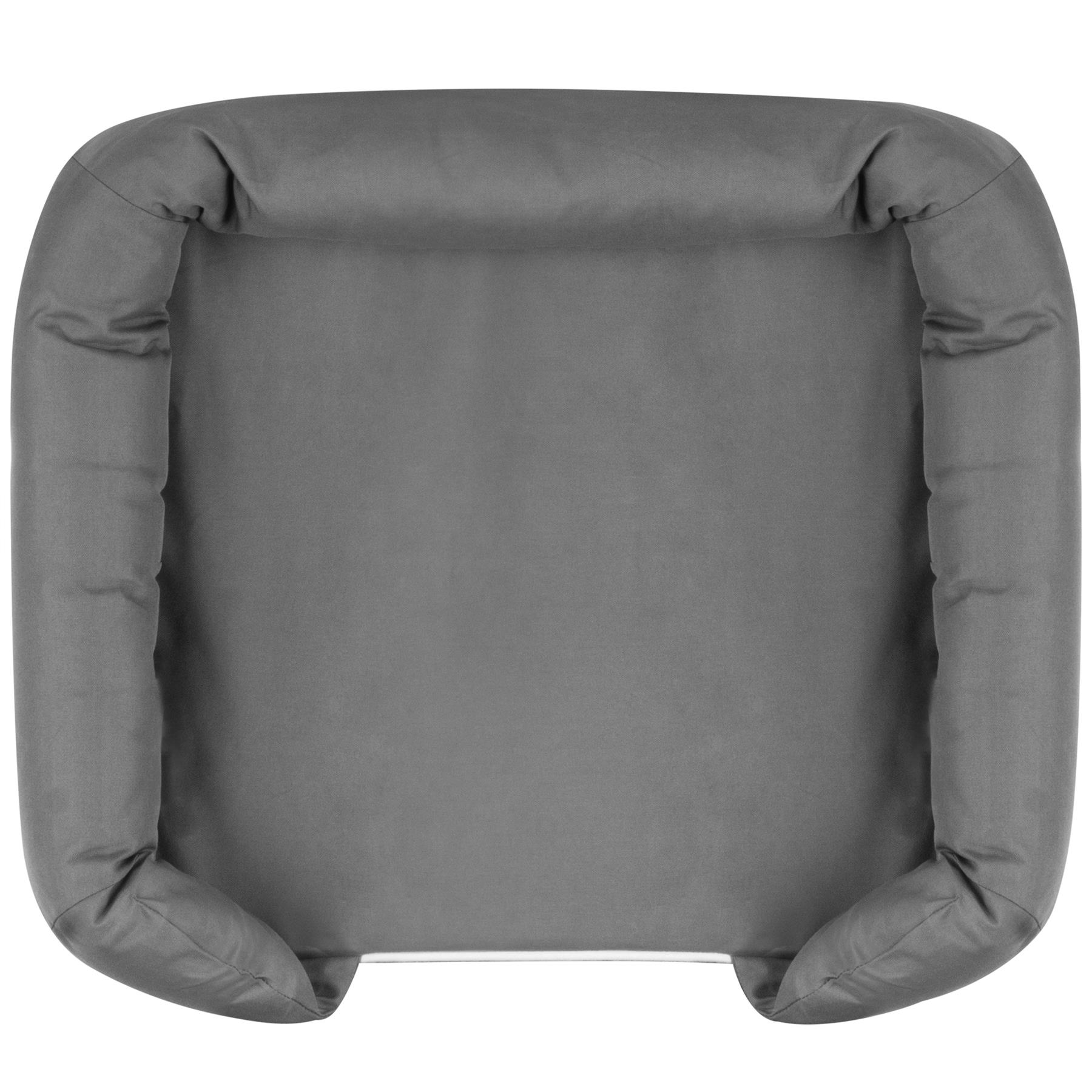 Pet Cat Dog Bed Washable Removable Cover Thick Padded Base Water Resistant S M L - Picture 20 of 46