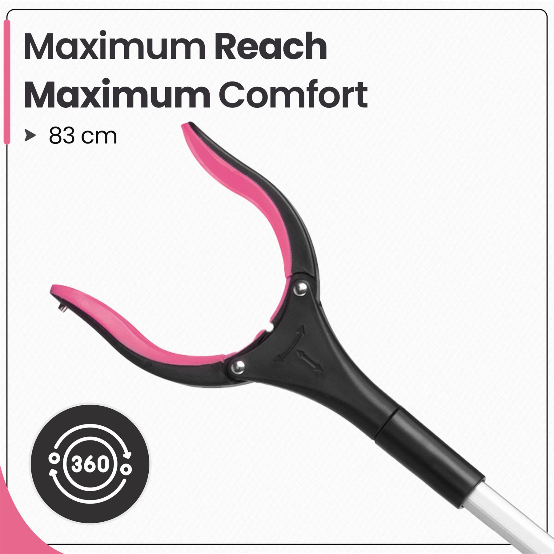 81cm/31" Reacher Grabber Tool - Long Reach Litter Picker Pick Up Mobility Tool - Picture 26 of 49