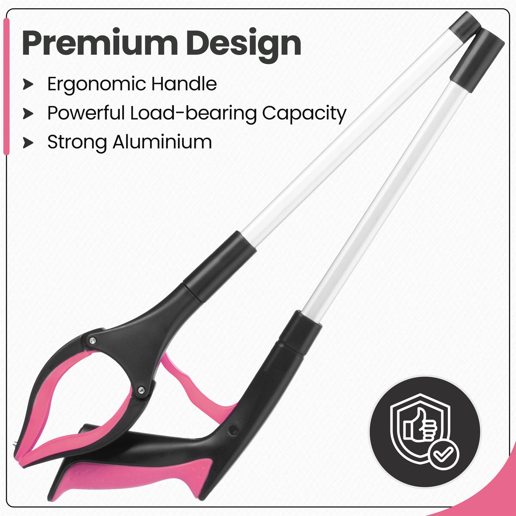 81cm/31" Reacher Grabber Tool - Long Reach Litter Picker Pick Up Mobility Tool - Picture 27 of 49