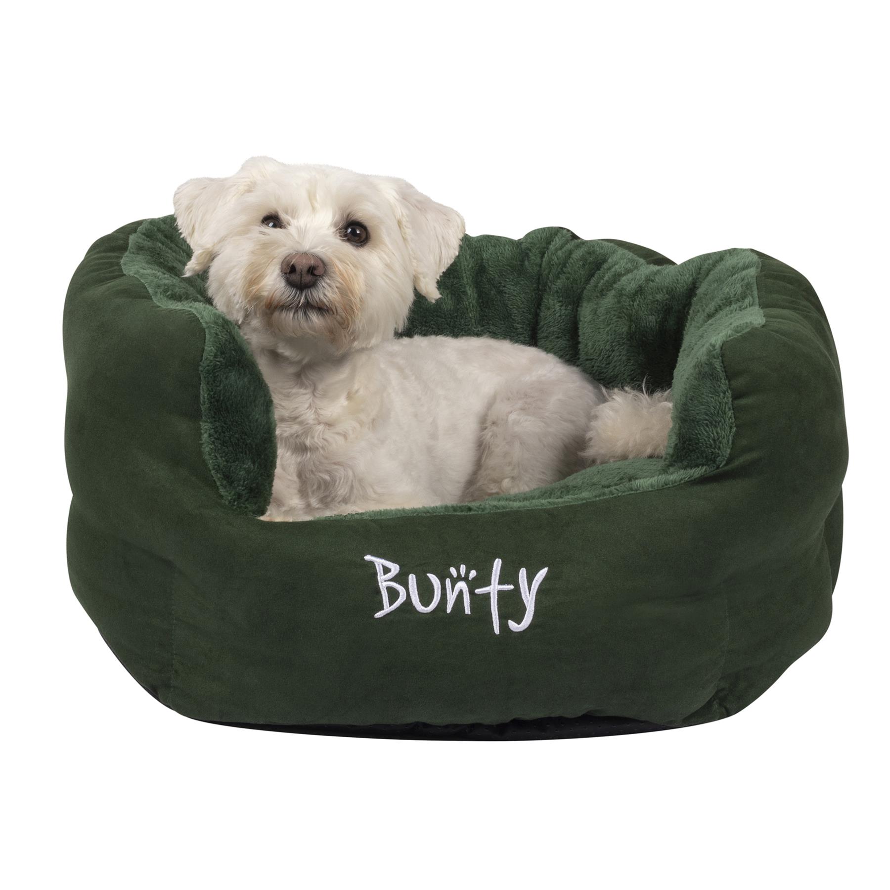 Bunty Dog Bed Cat Beds Soft Washable Fleece Removable Puppy Cushion Pet Oval - Picture 19 of 26