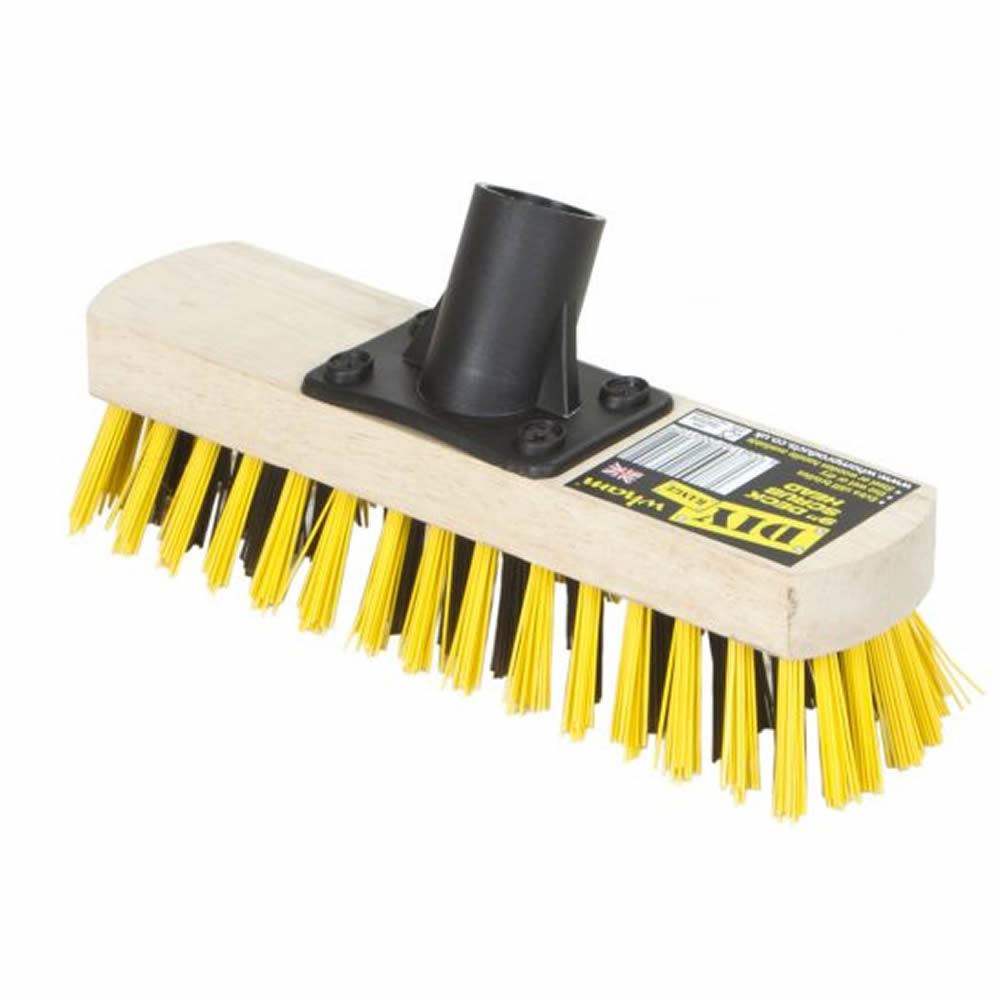 Stiff Bristle Outdoor Farm Yard Driveway Broom Brush Sweeping Head 9