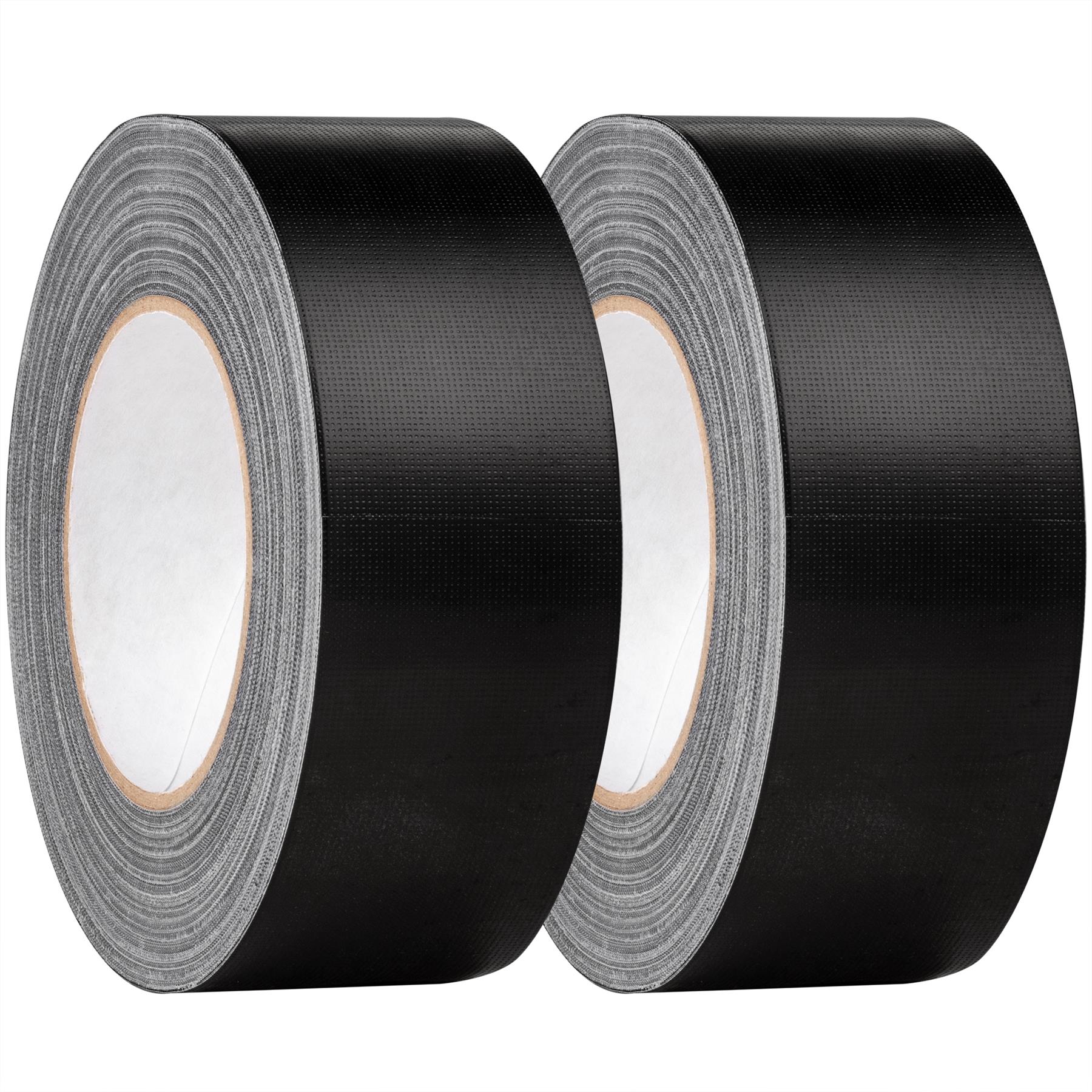 Heavy Duty Black Duct Gaffer Tape 50m x 50mm Extra Strong Outdoor Waterproof UK - Picture 12 of 15