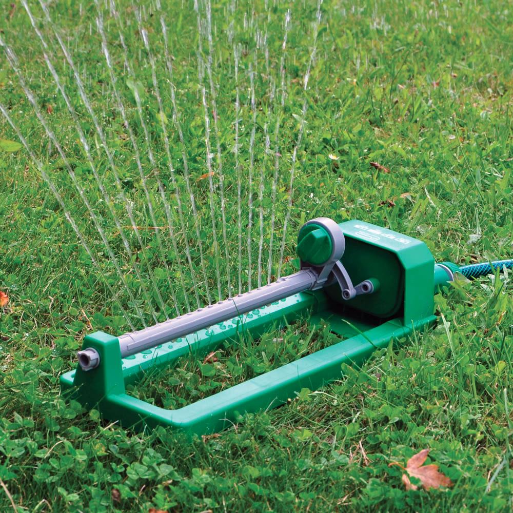 Oscillating Sprinkler Garden Water Watering Hose Pipe