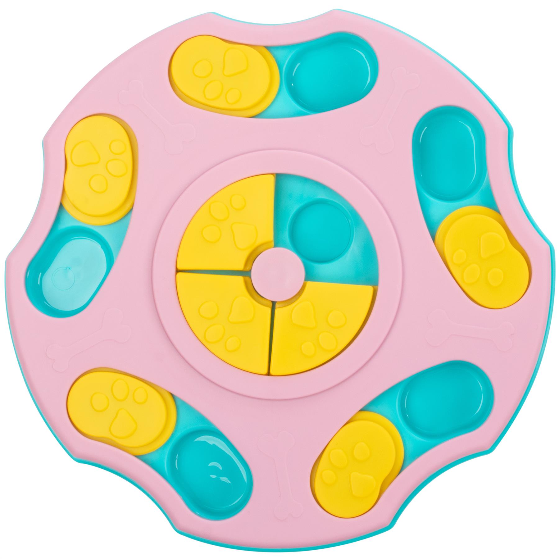Bunty Interactive Dog Toy Stimulating Puzzle Slow Feeder Dog Treat Dispenser - Picture 12 of 19