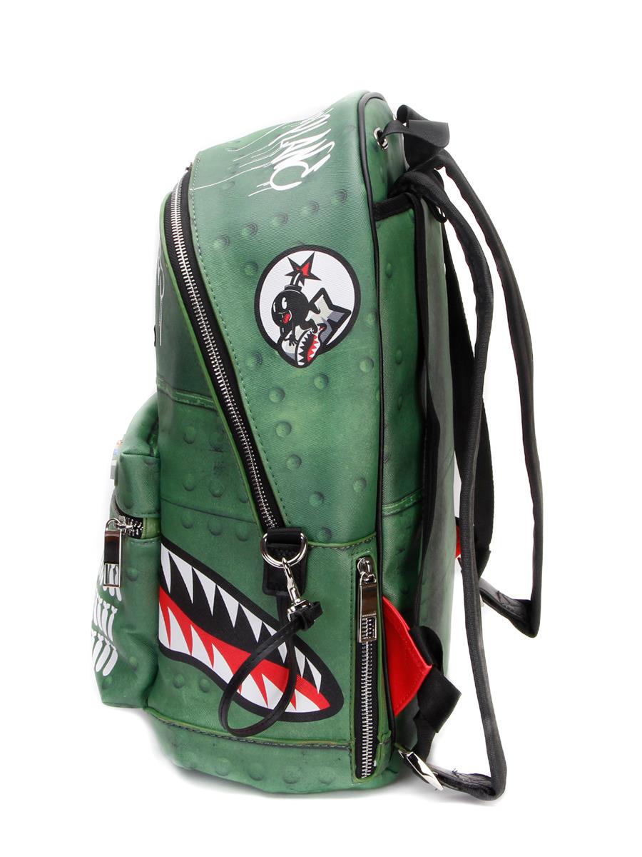 sprayground shark infested skies