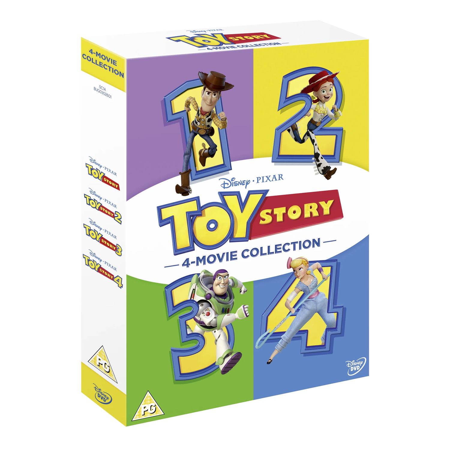 Toy Story: 4-Movie Collection [PG] DVD Box Set | eBay UK