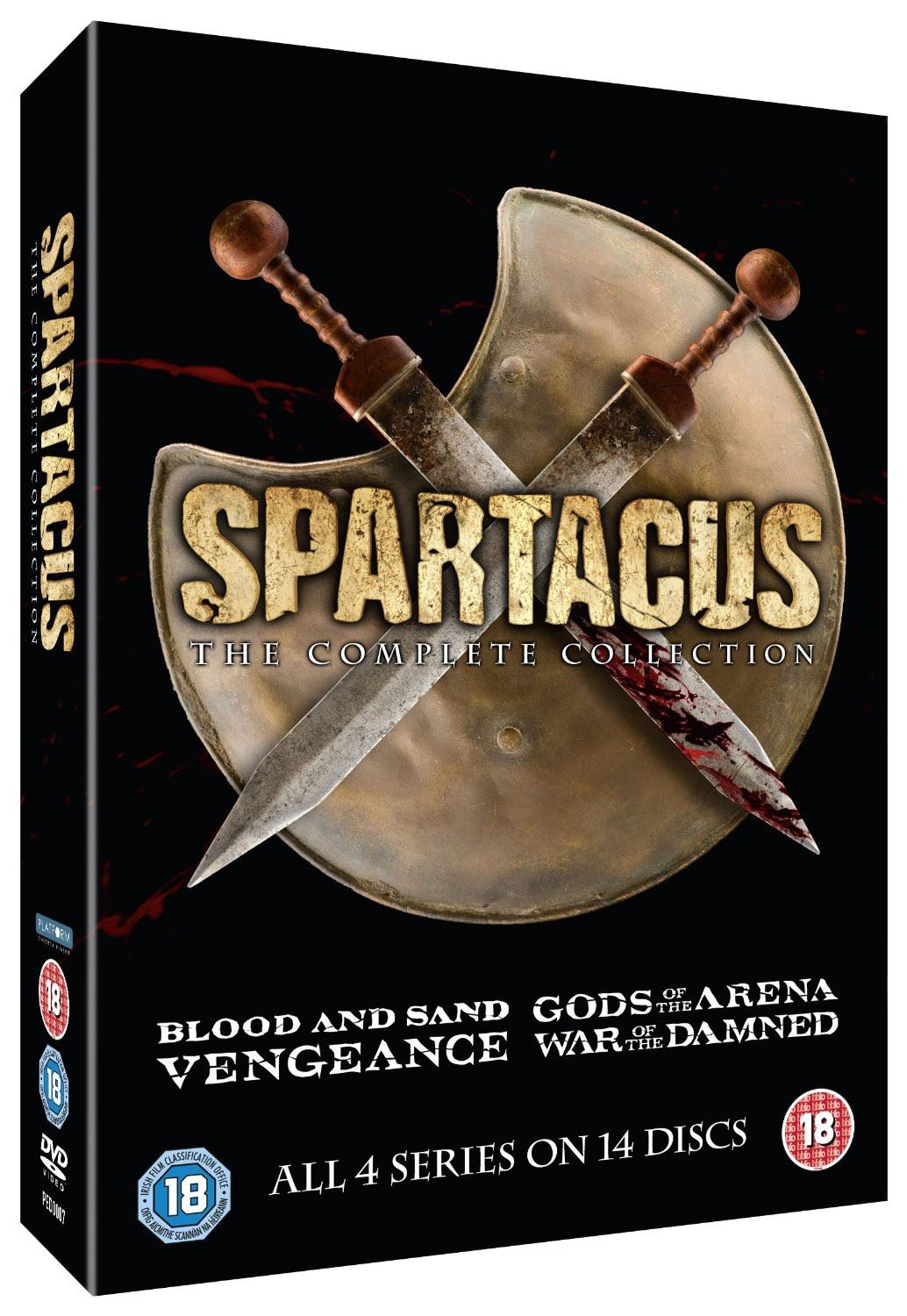 Spartacus: The Complete Collection [18] DVD Box Set | eBay