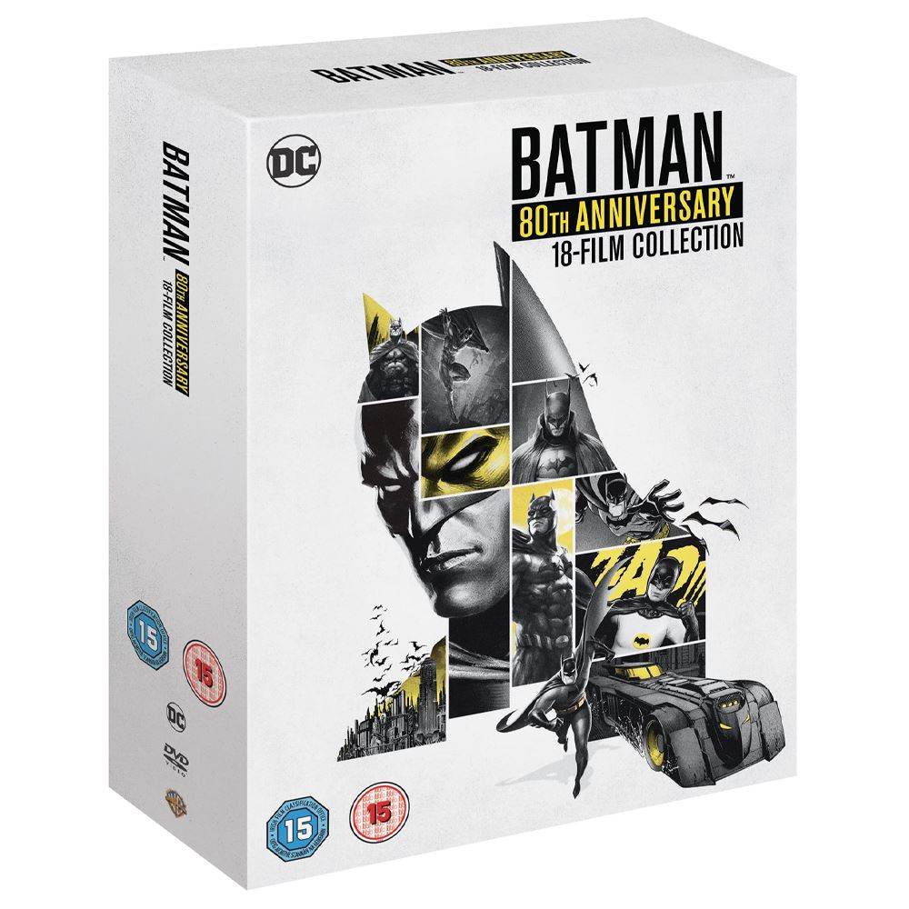 BATMAN 80th ANNIVERSARY DVD 18作品収録 Batman: 80th Anniversary 18-Film Collection DVD - Action TV-PG