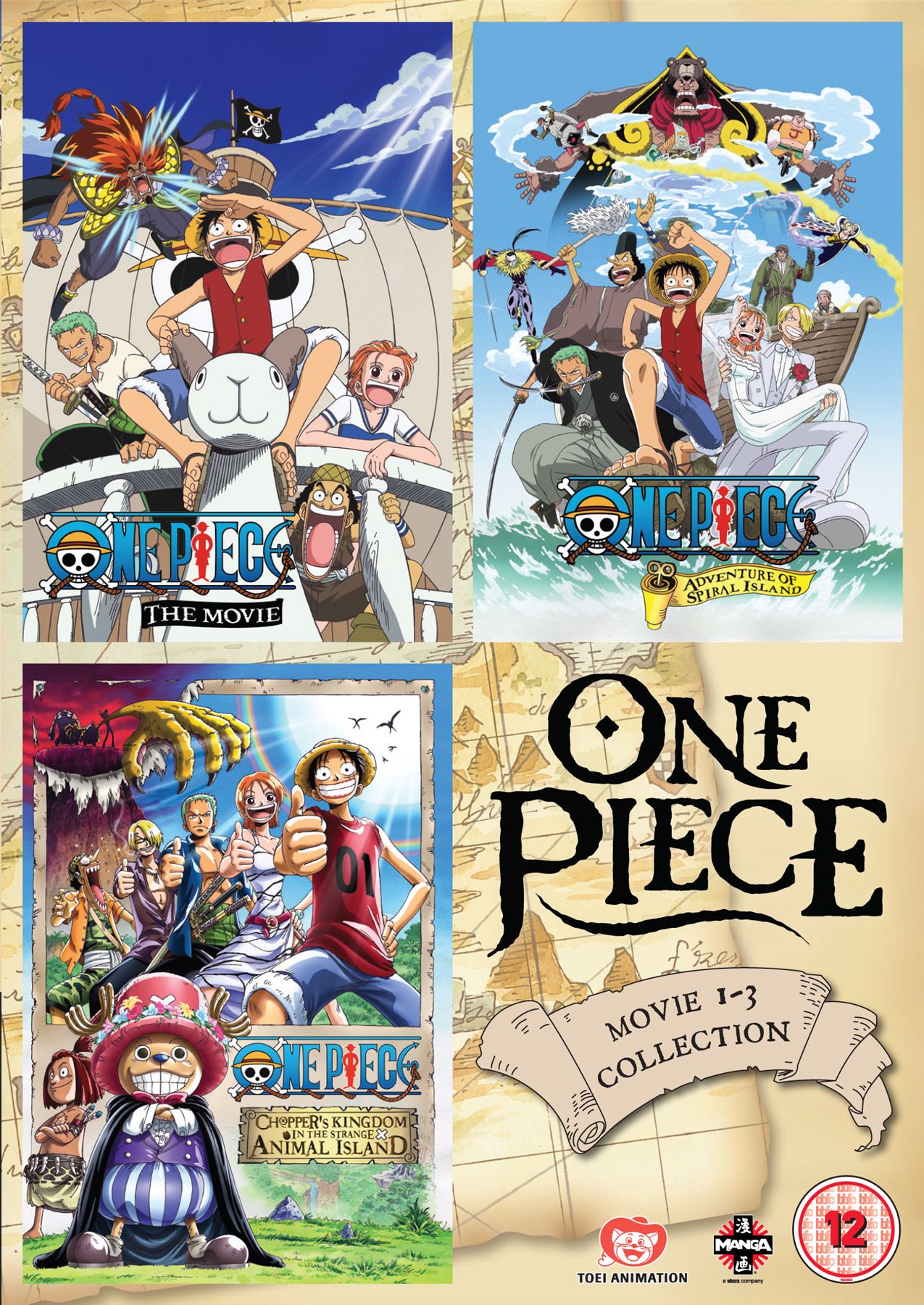 One Piece: Movie Collection 1 [12] DVD | eBay UK