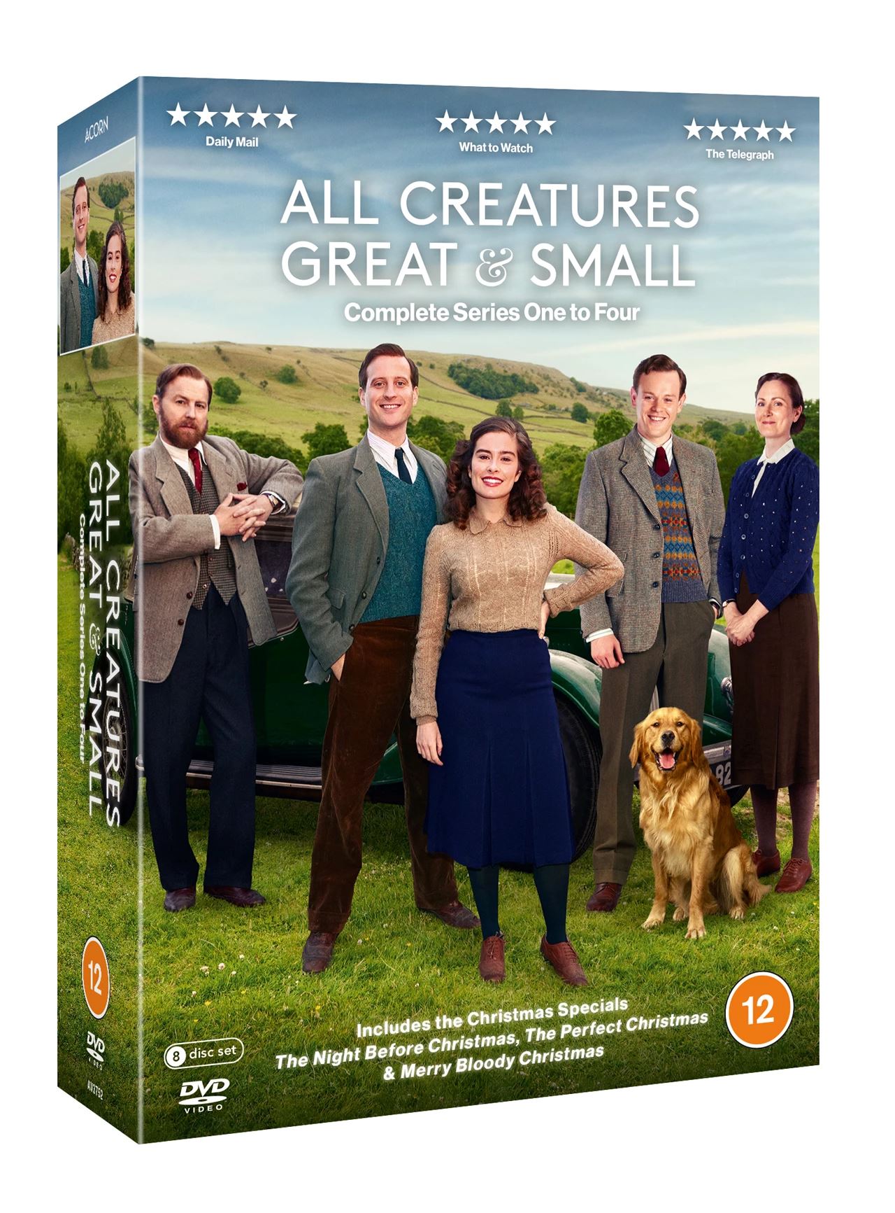 All Creatures Great & Small: Series 1-4 [12] DVD Box Set | eBay UK