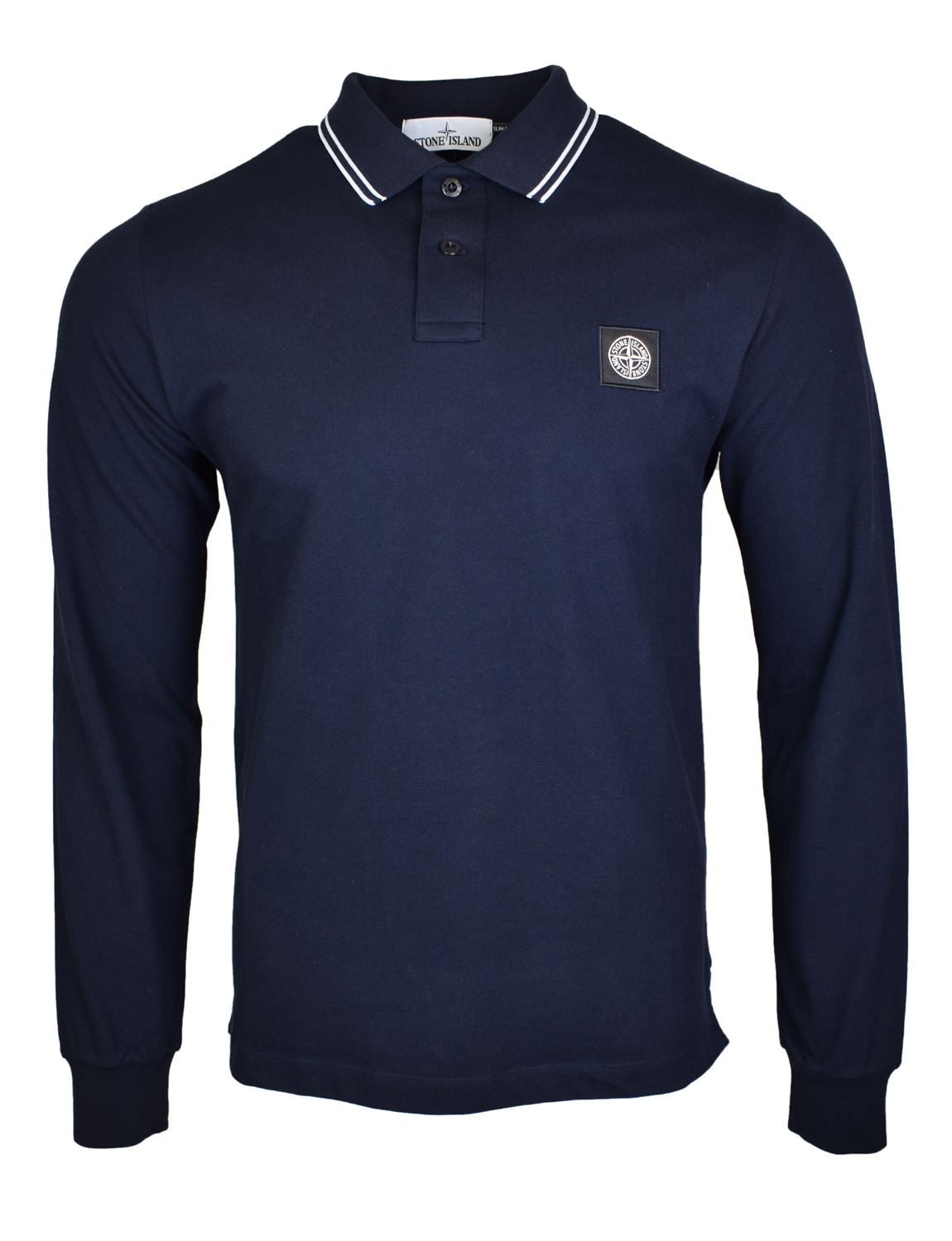 Polo stone island manica lunga Clearance