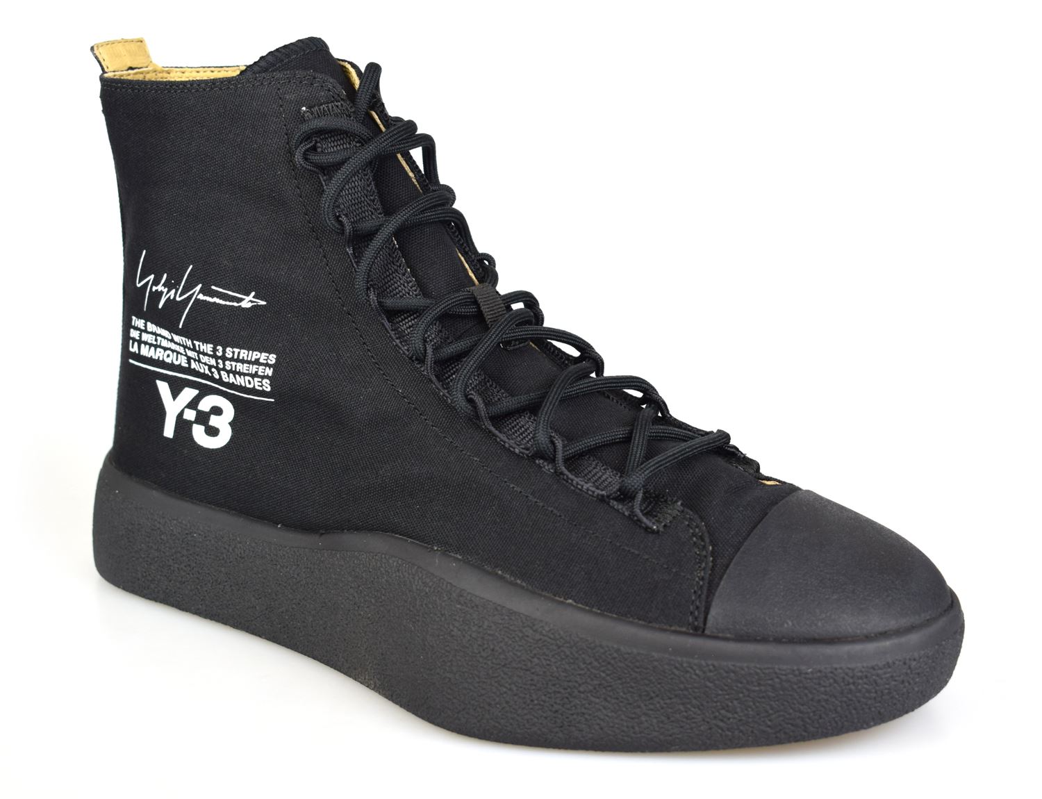 y3 bashyo 2 black