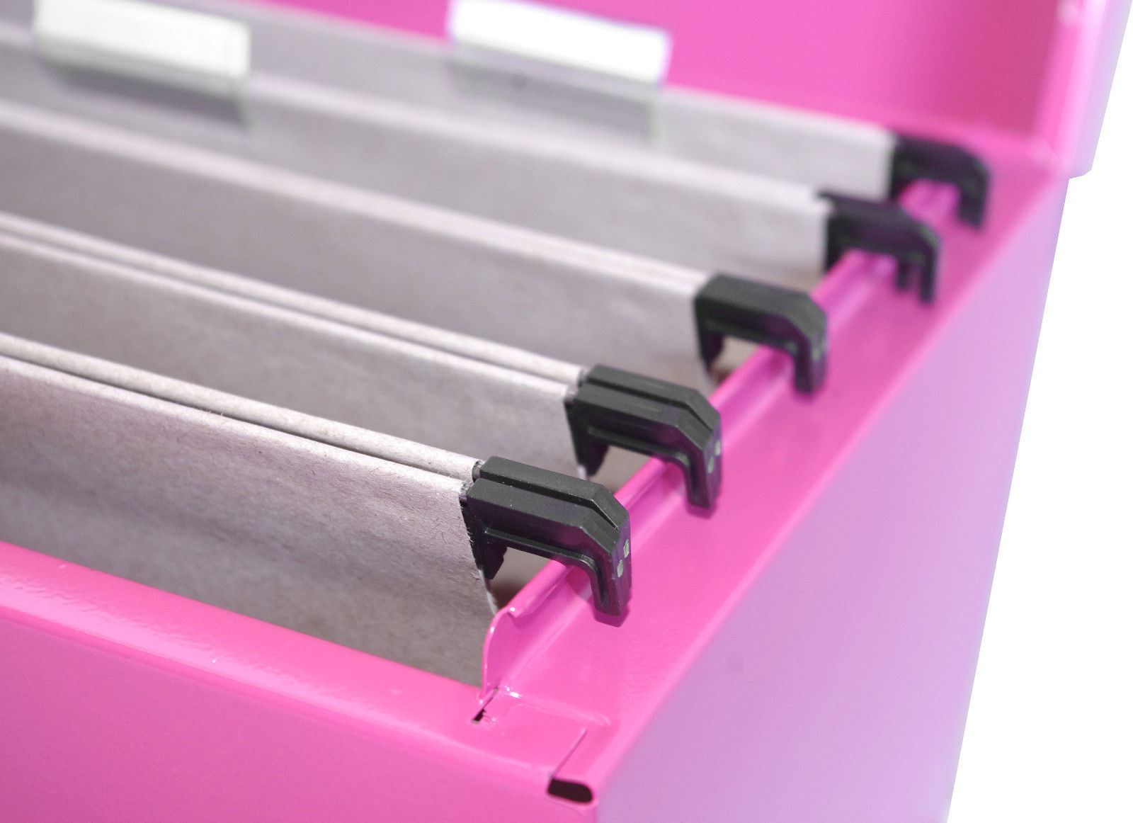 Metal File Storage Box A4 Lockable 5 Free Files OR Optional Suspension Files - Picture 31 of 32