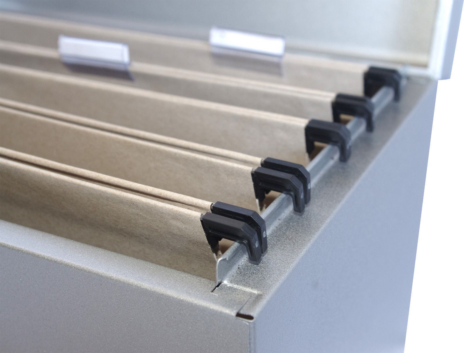 Metal File Storage Box A4 Lockable 5 Free Files OR Optional Suspension Files - Picture 17 of 32