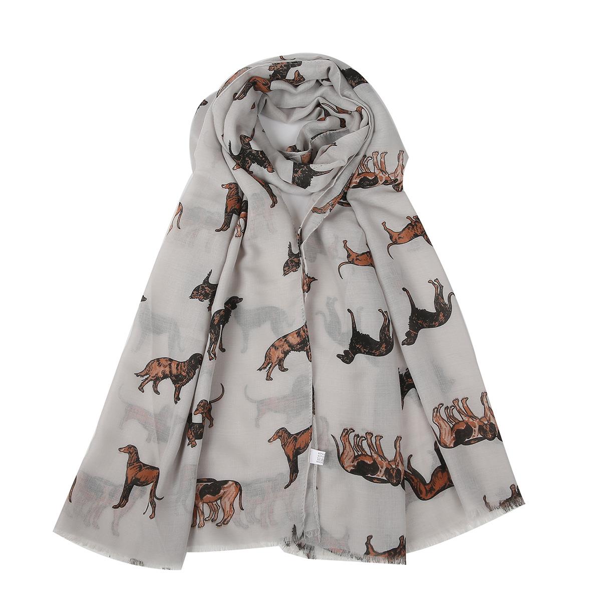 Women Dog Print Scarf BEAGLE Breed Scarves Animal Fashion Pet Wrap Shawl eBay