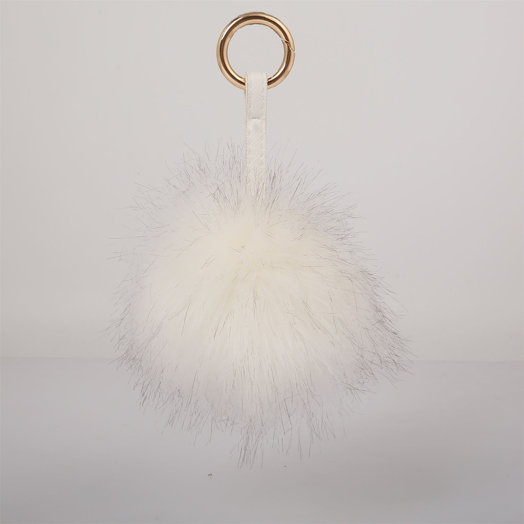 pom keyring ebay fur pom Faux New Fluffy Pom Ball 12CM Pom Keyring Fur Charm Soft
