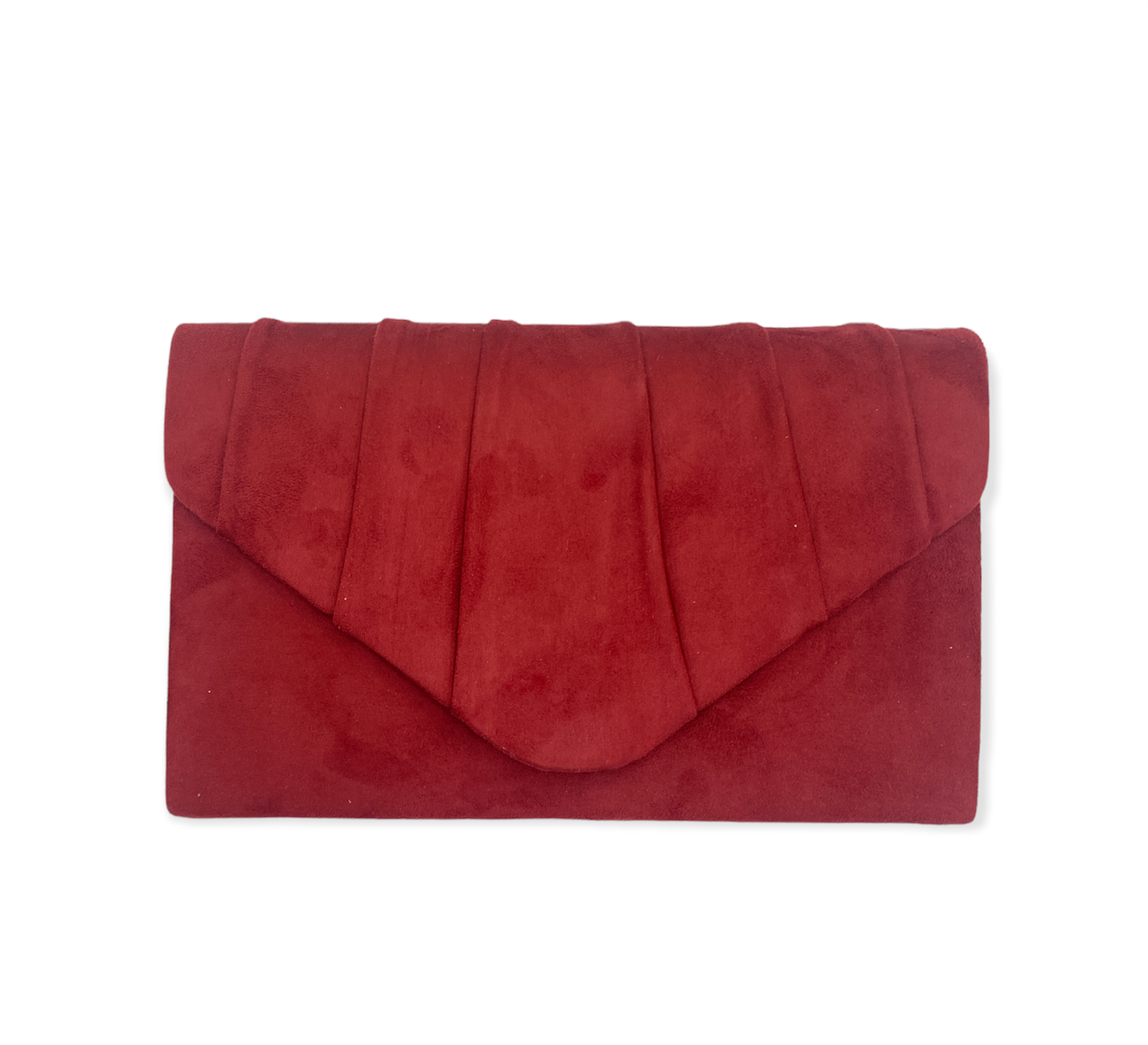 Womens Pleated Suede Wedding Party Prom Evening Clutch Hand Bag Purse HandBag - Picture 24 of 34