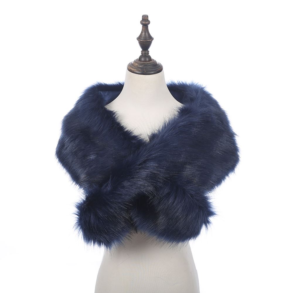 Femme Grosse Fausse Fourrure écharpe fourrure Col Châle Hiver Chaud Moufle Wraps Luxe Hot Femme Grosse Fausse Fourrure écharpe fourrure Col Châle Hiver Chaud Moufle Wraps Luxe Hot