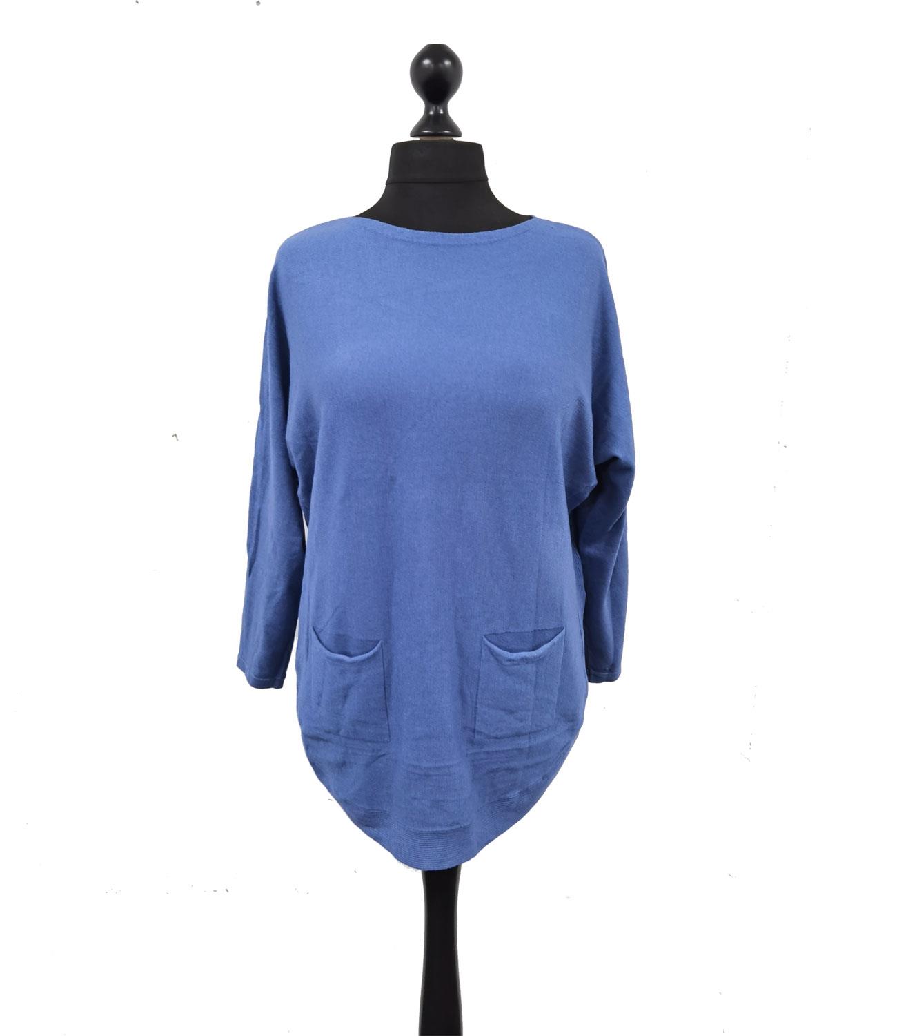 ladies button back jumpers