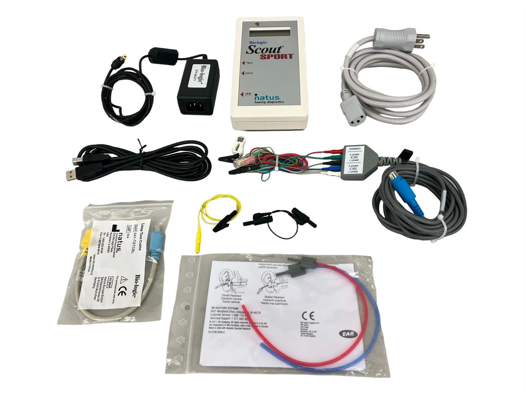 Natus Hearing BioLogic Scout Sport 580SPBOX1001 eBay