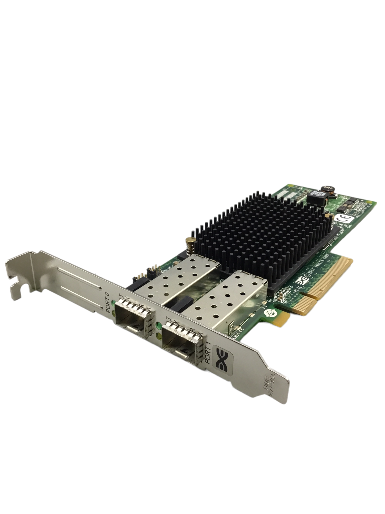 Emulex P001219-01D 8GB Dual Port PCI-E Fiber Channel Card