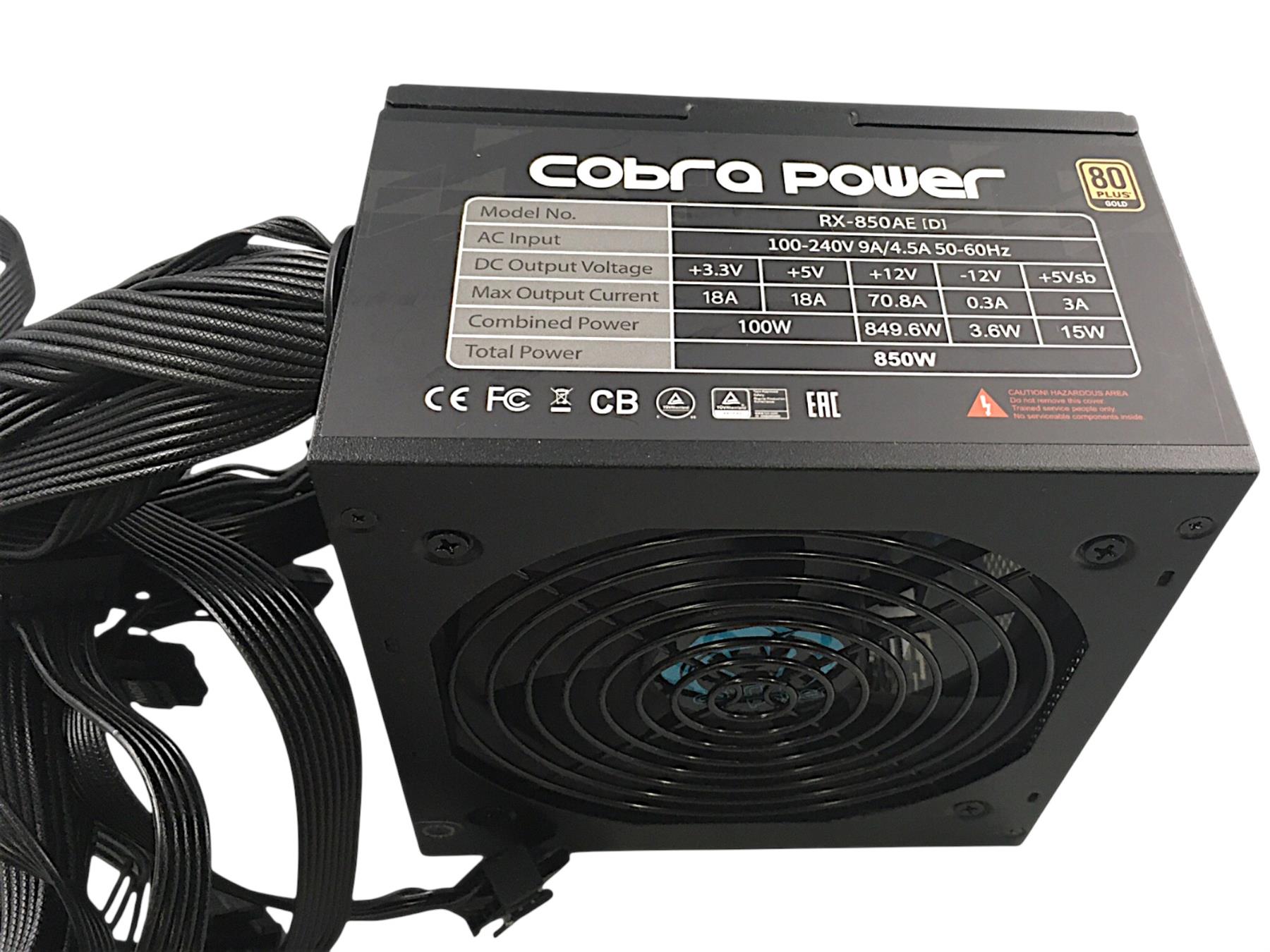 Cobra Power RX-850AE (D) Power Supply 850W Raidmax 80 Plus Gold | eBay