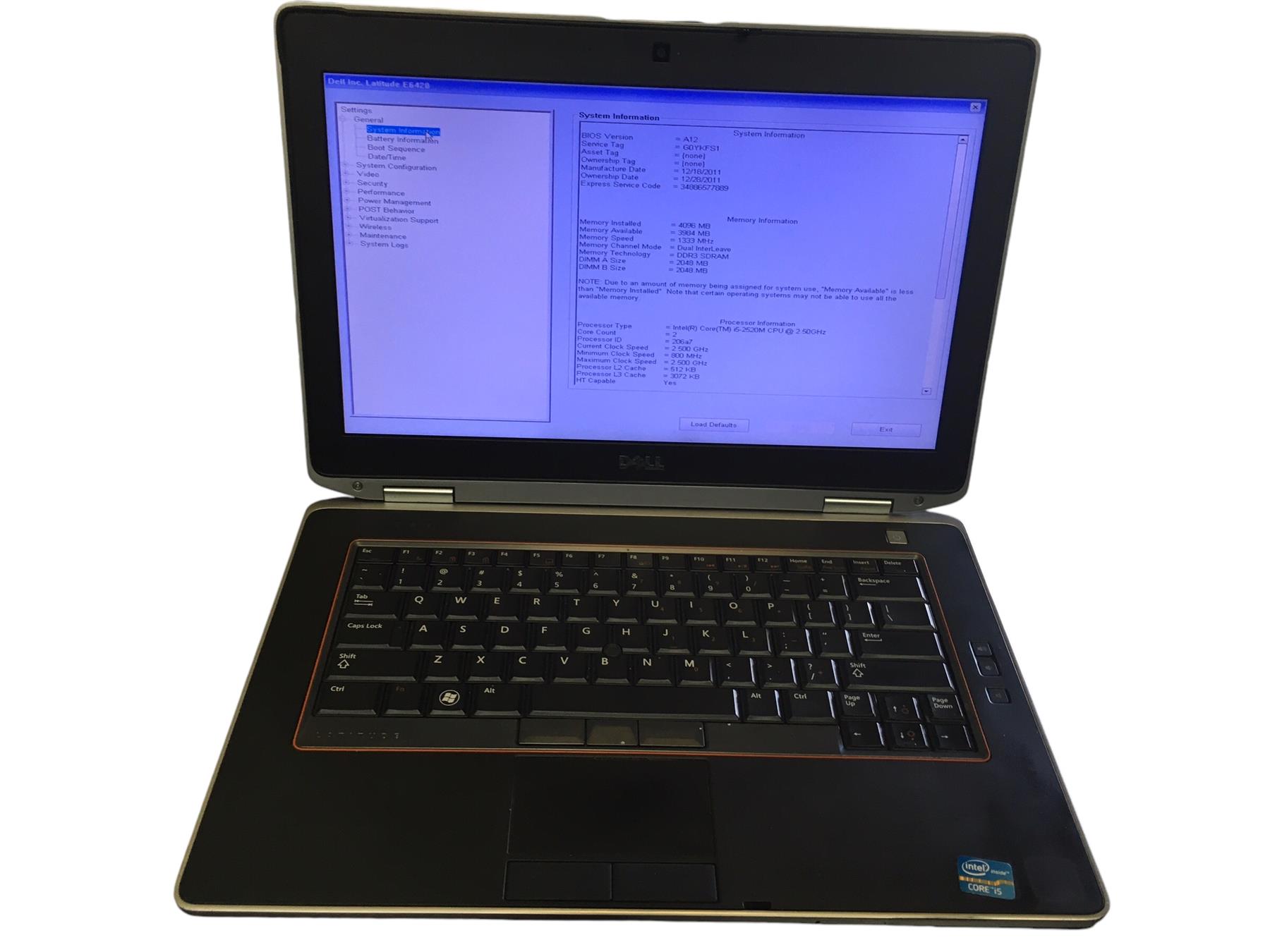Dell Latitude E6420 i5-2520M @2.50GHz 4GB No (HDD,OS,AC) As is | eBay