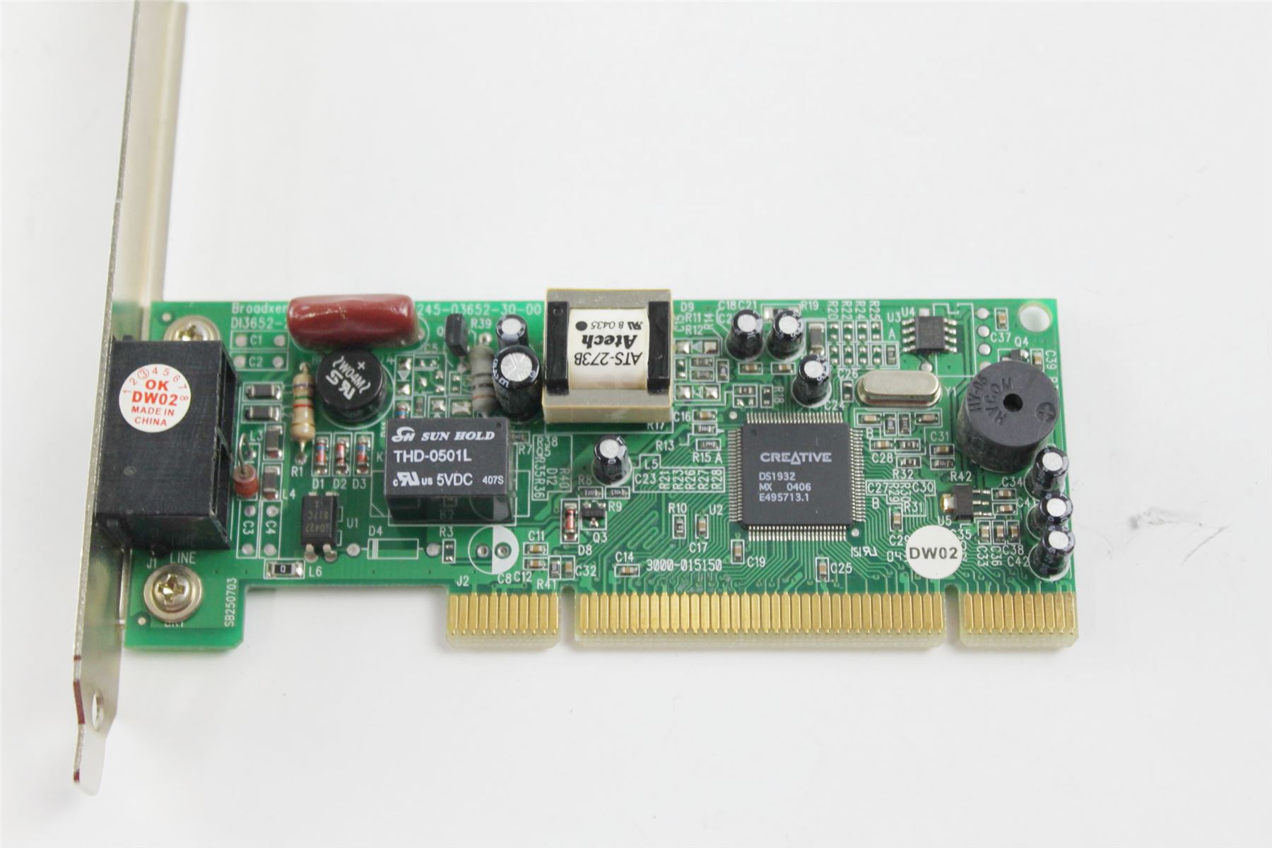 Creative Labs Broadxent V.92 PCI Data Fax Voice Modem (Internal DI3631)