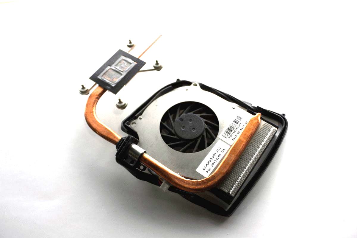 Xplore iX104C5 DMSR Rugged Tablet CPU Fan Cooling Heatsink 60.4JP23.001 - Picture 1 of 4