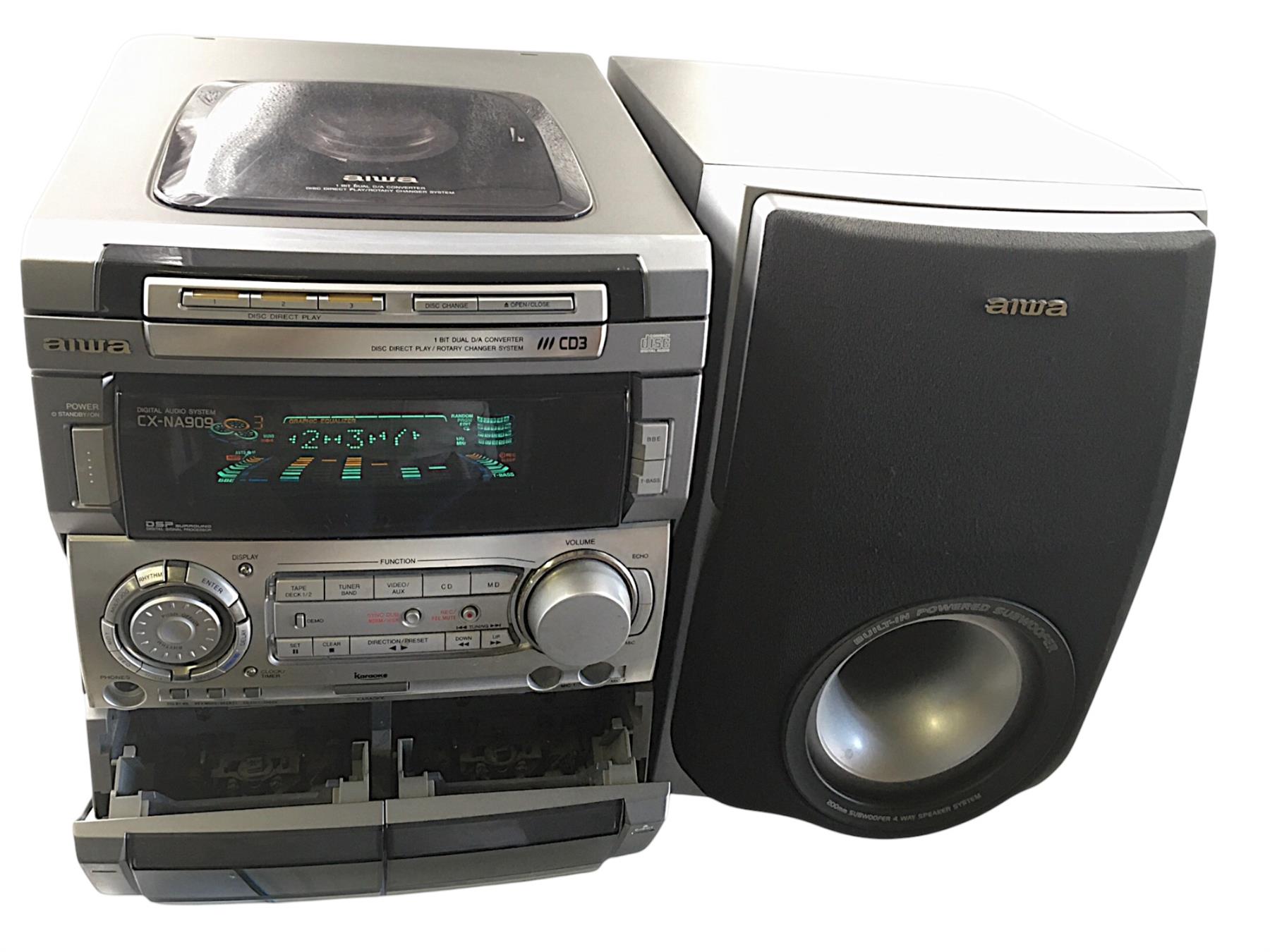 AiwaCX-NA9091BitDual Converter discDirectplayRotary Changer System