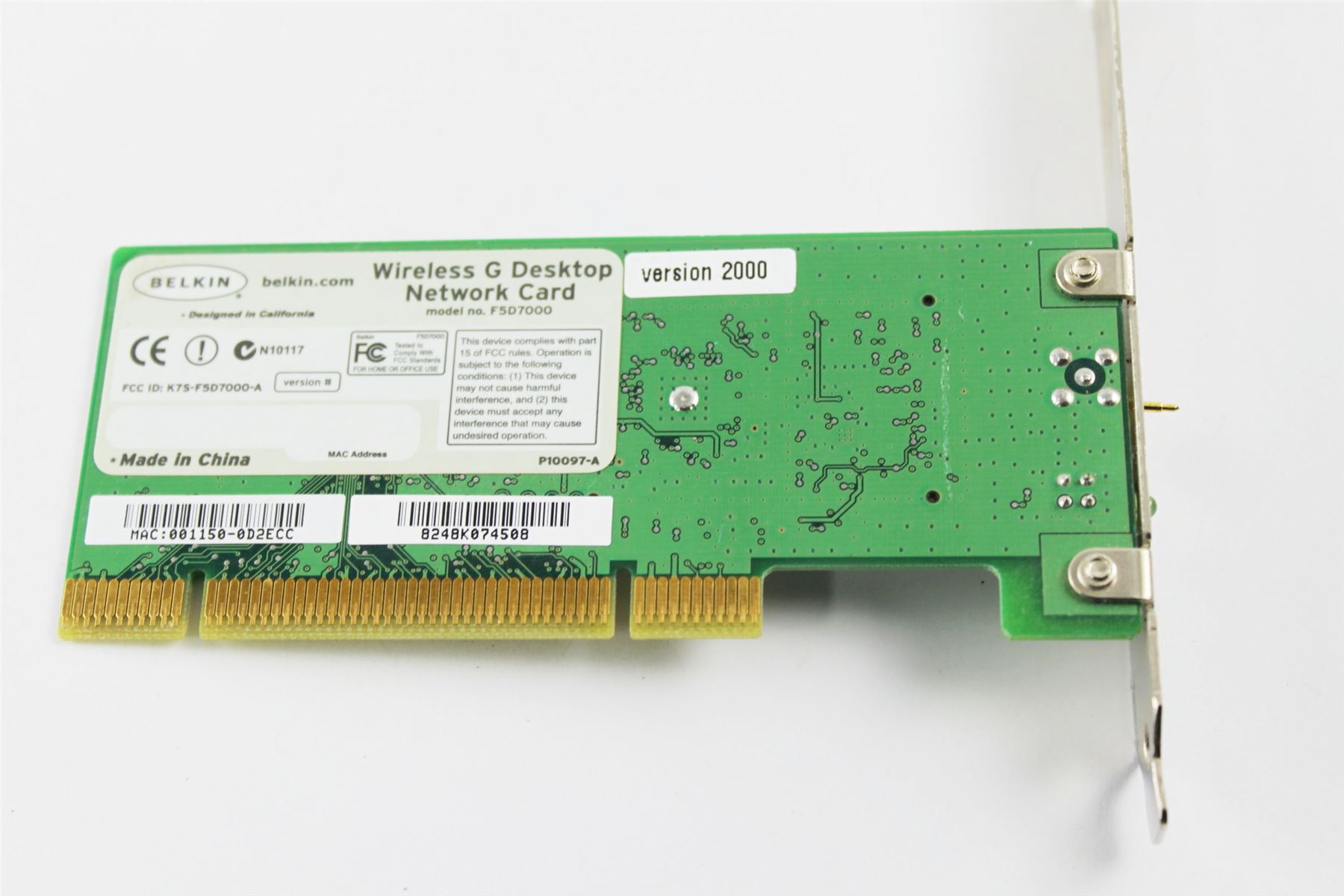 belkin f5d7000 broadcom