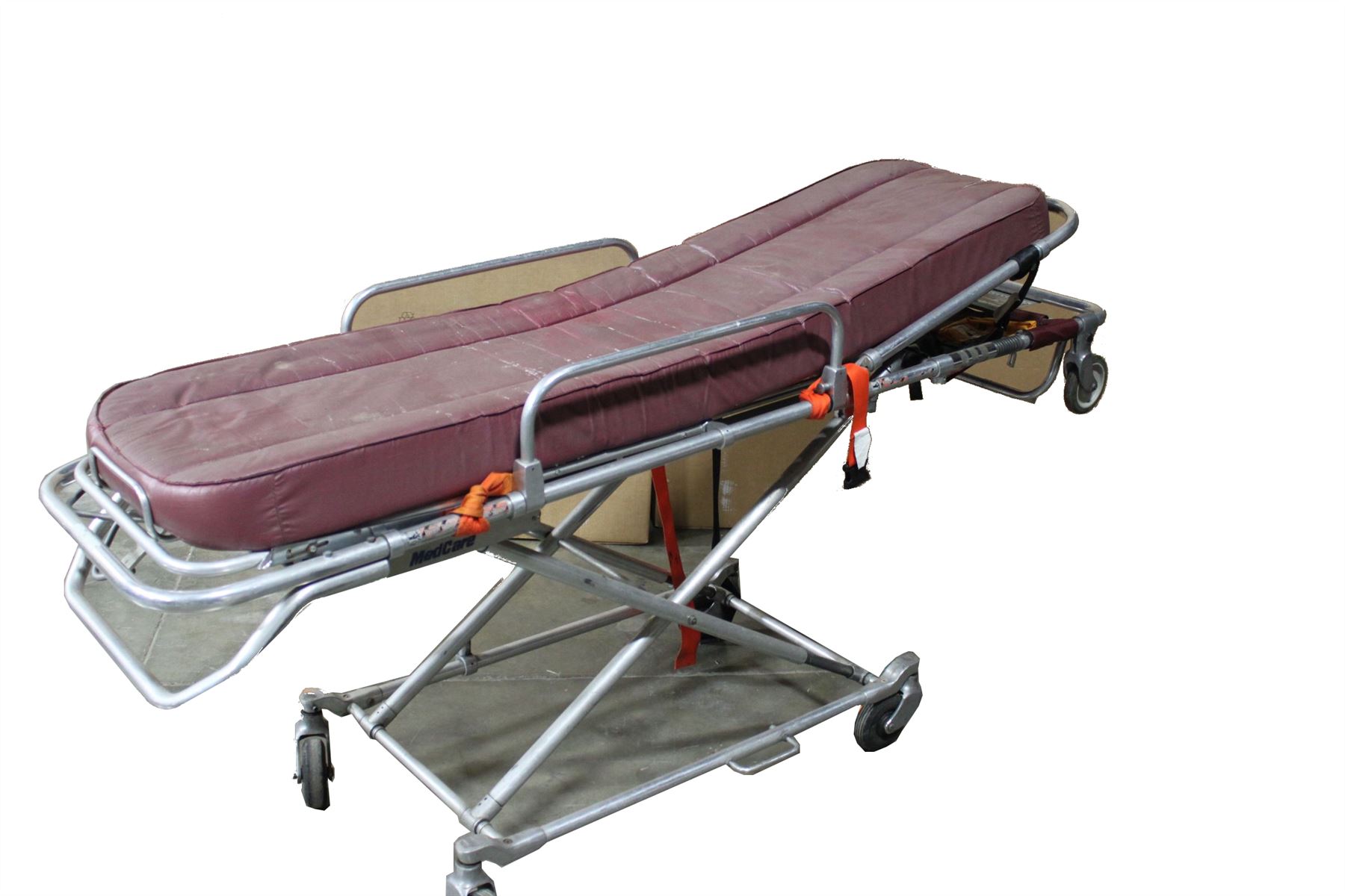 Med Care Aluminum Ambulance Gurney Stretcher eBay
