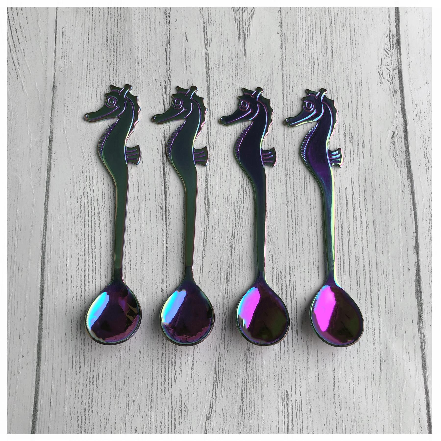 Eco Friendly Ocean Creature Spoons Whale Dolphin Fish Marine Seahorse