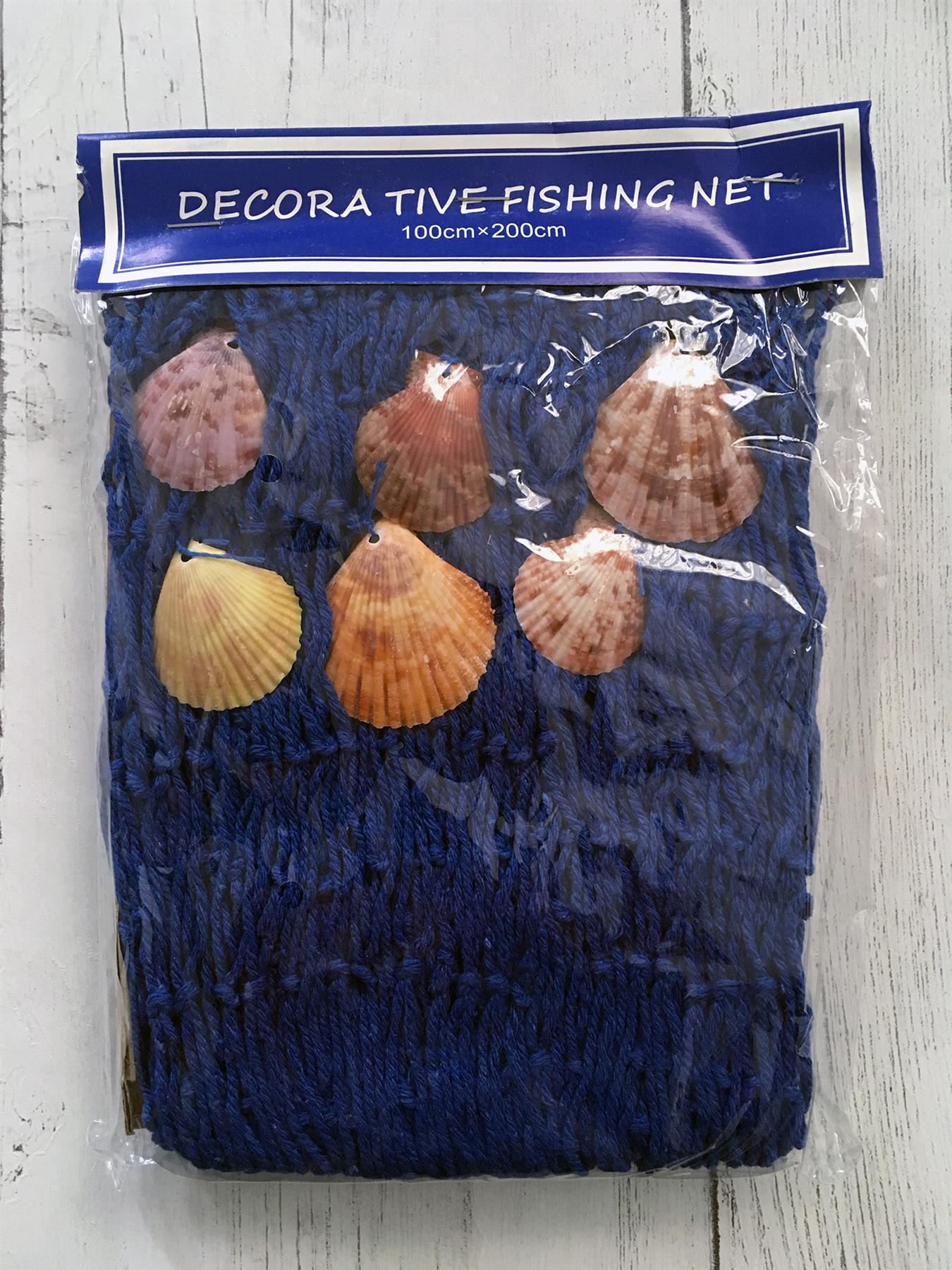 Decorative Display Fishing Net Nautical Seaside Wall Hanging Photo Deco Net