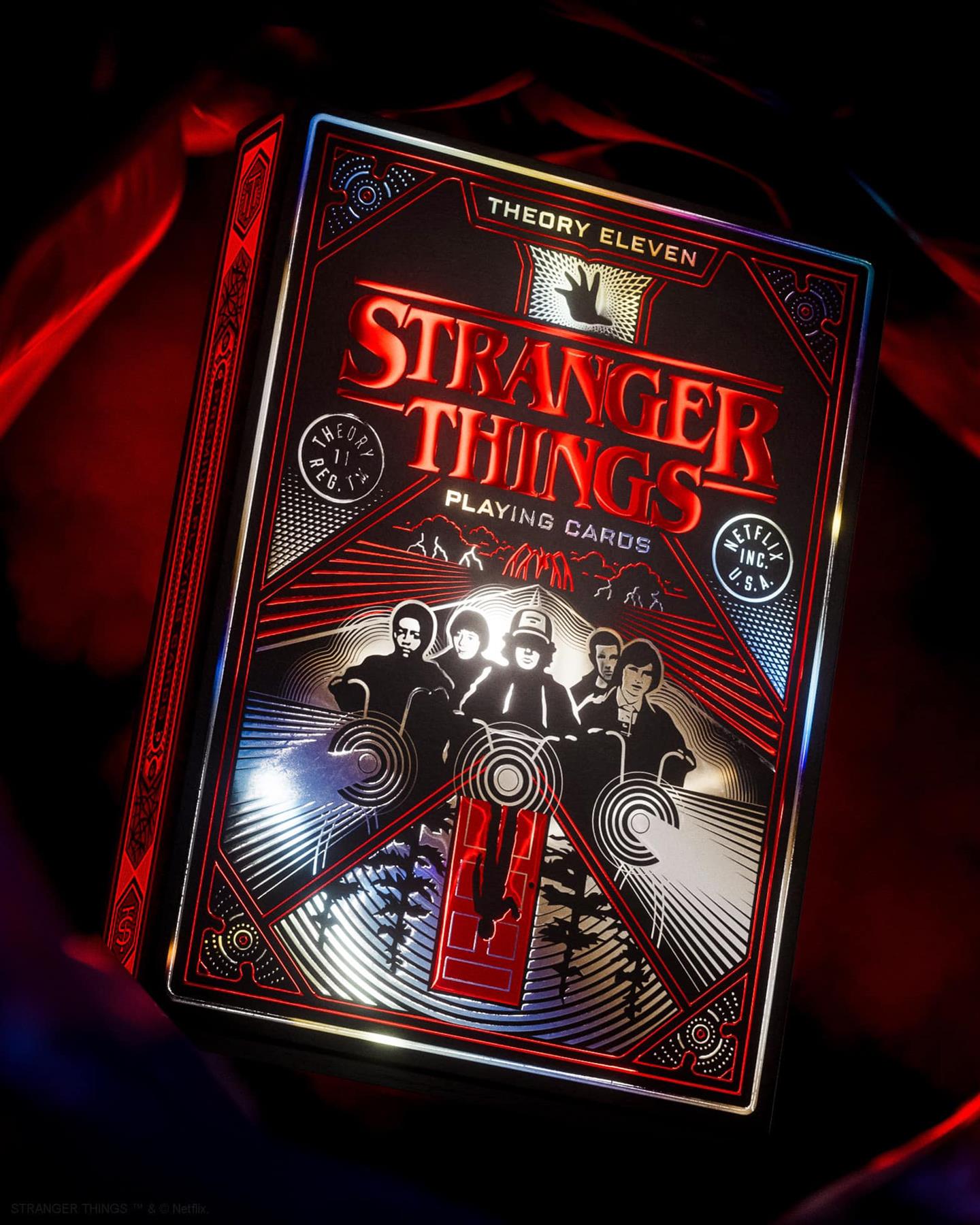 Stranger Things Playing Cards, A Great Gift for Poker Players by theory11