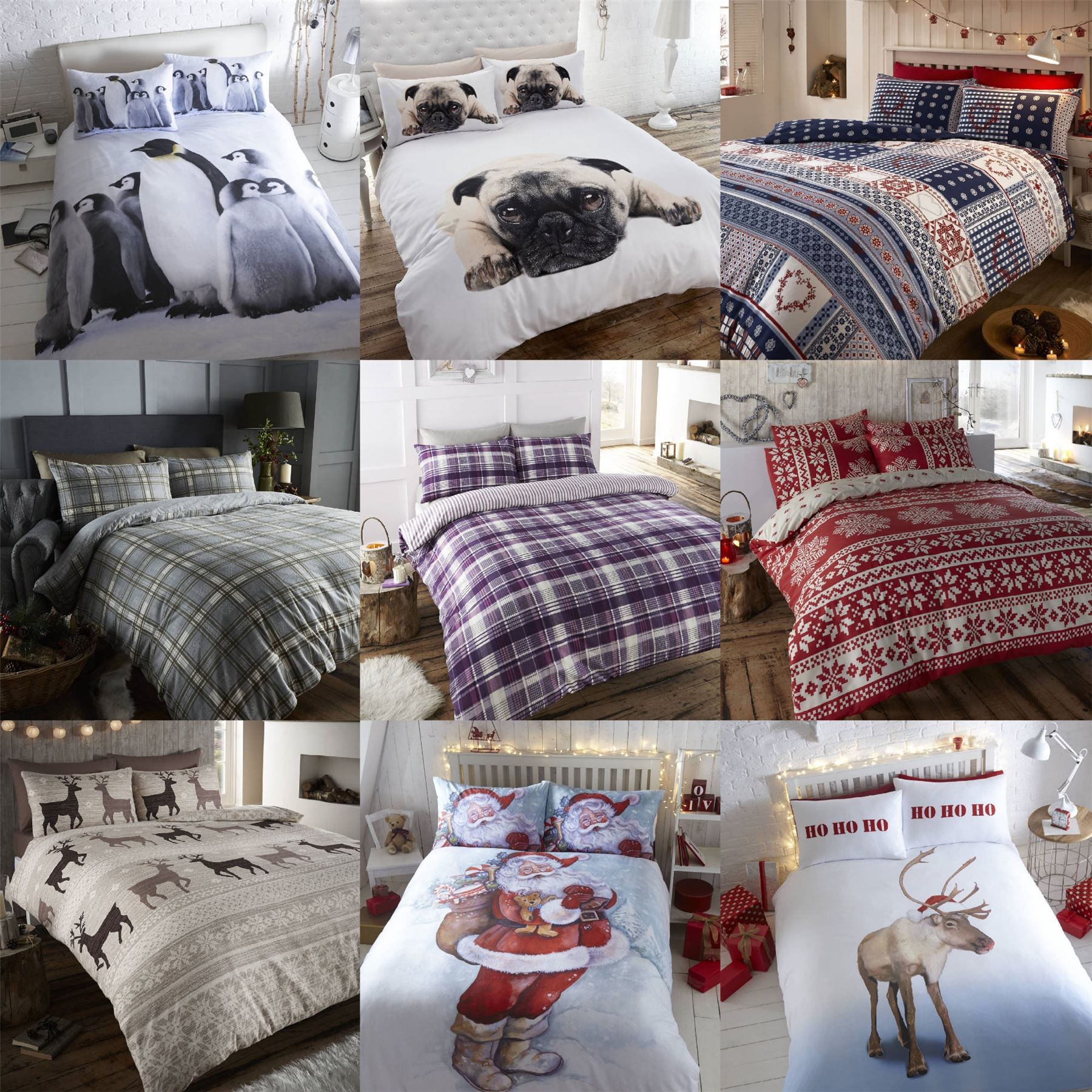 Check Super King Bedding Check Super King Bedding