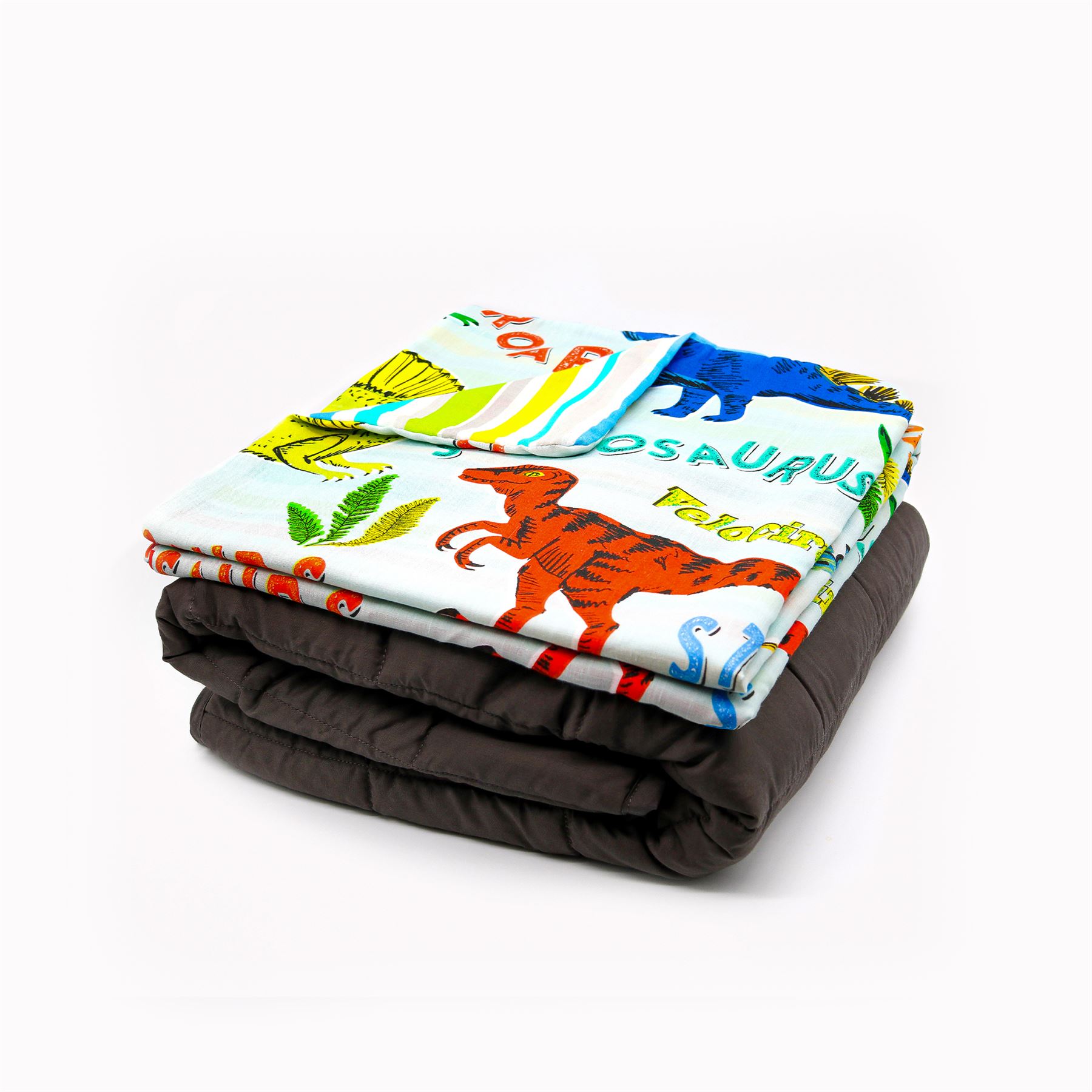 HLC Boys Girls Dinosaur Park Jurassic Green Reversible Duvet Cover Curtains - Picture 53 of 56