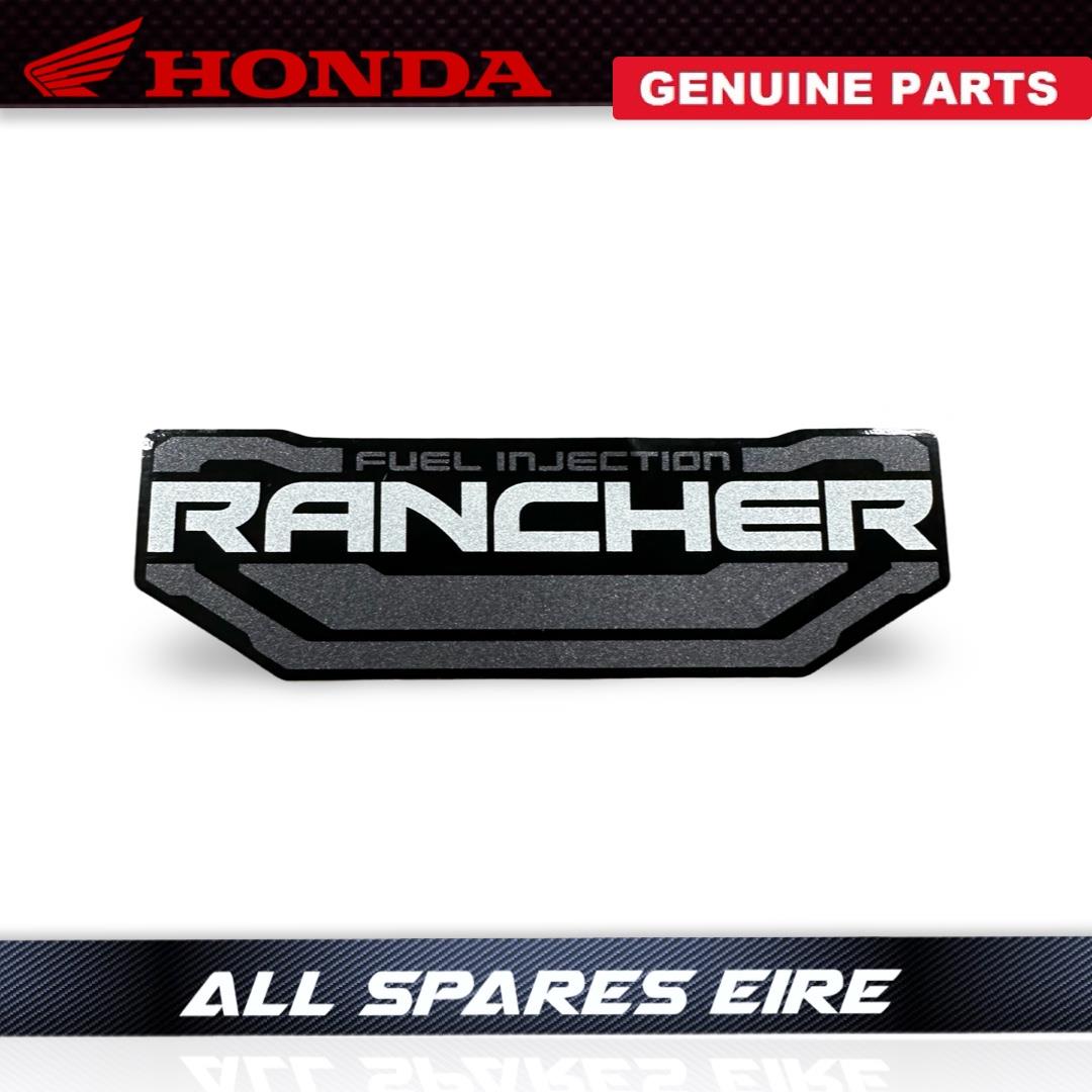 Genuine Honda TRX 420 Rancher Fuel Injection Fairing Sticker Decal