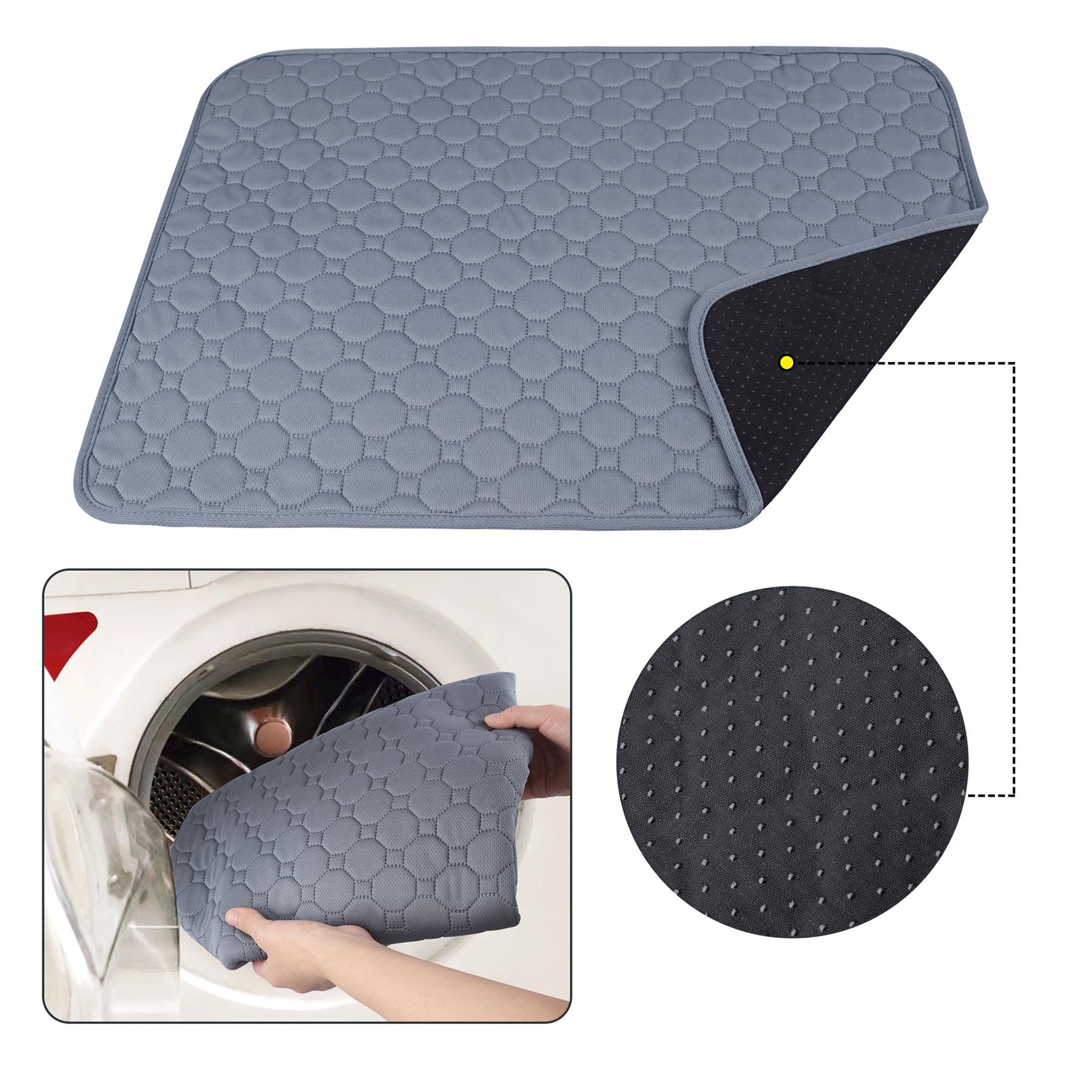 Waschbare Welpenunterlagen Mit Sternen – Schnelle Absorption, Rutschfeste Trainingspads Für Hunde | Wiederverwendbar, Wasserdicht, 60x60 Cm