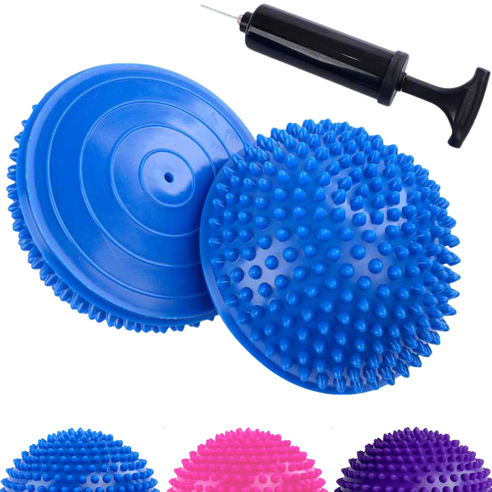 2er Igel Halbkugel Pods Balance Set Fitness Halber Igelball Balancekissen