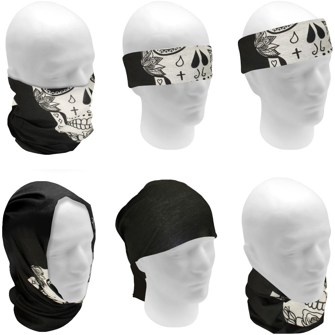 Details about Unisex Bandana Face Covering Mask Biker Gaiter Tube Snood Scarf Neck Cover USA Details about Unisex Bandana Face Covering Mask Biker Gaiter Tube Snood Scarf Neck Cover USA