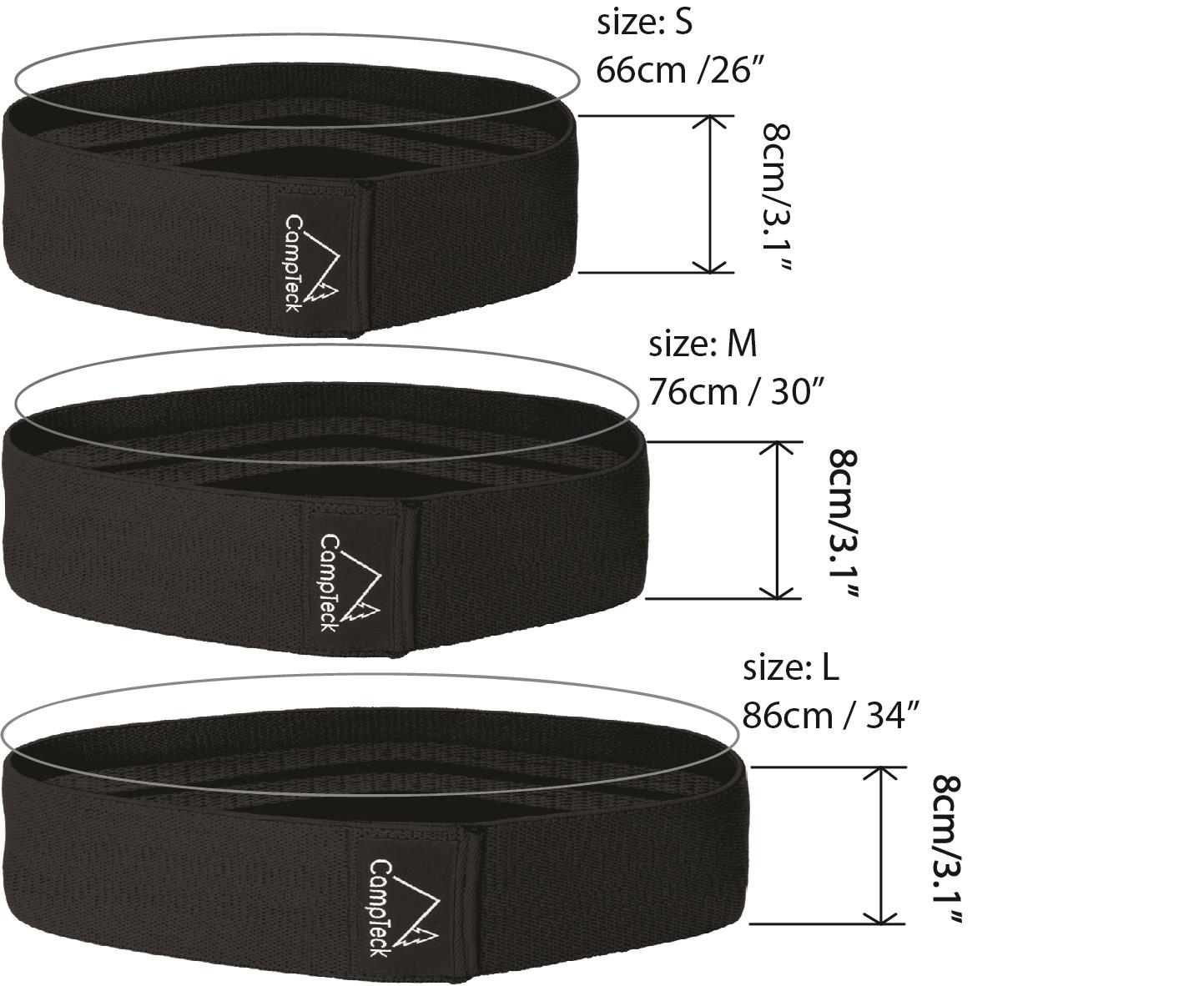 Bande De Hanche 4KOR Fitness - Boucle De Résistance Parfaite Pour Les