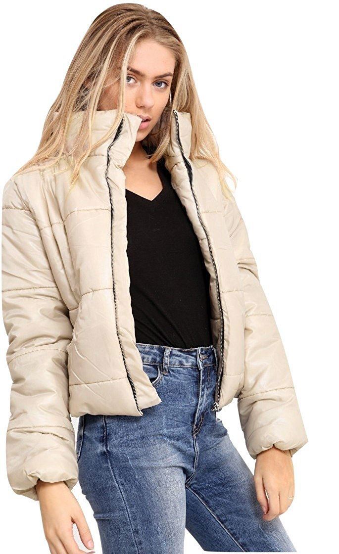 cropped winter jacket