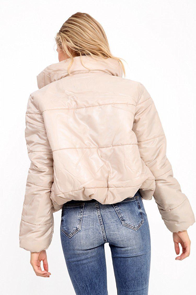 warm cropped jacket